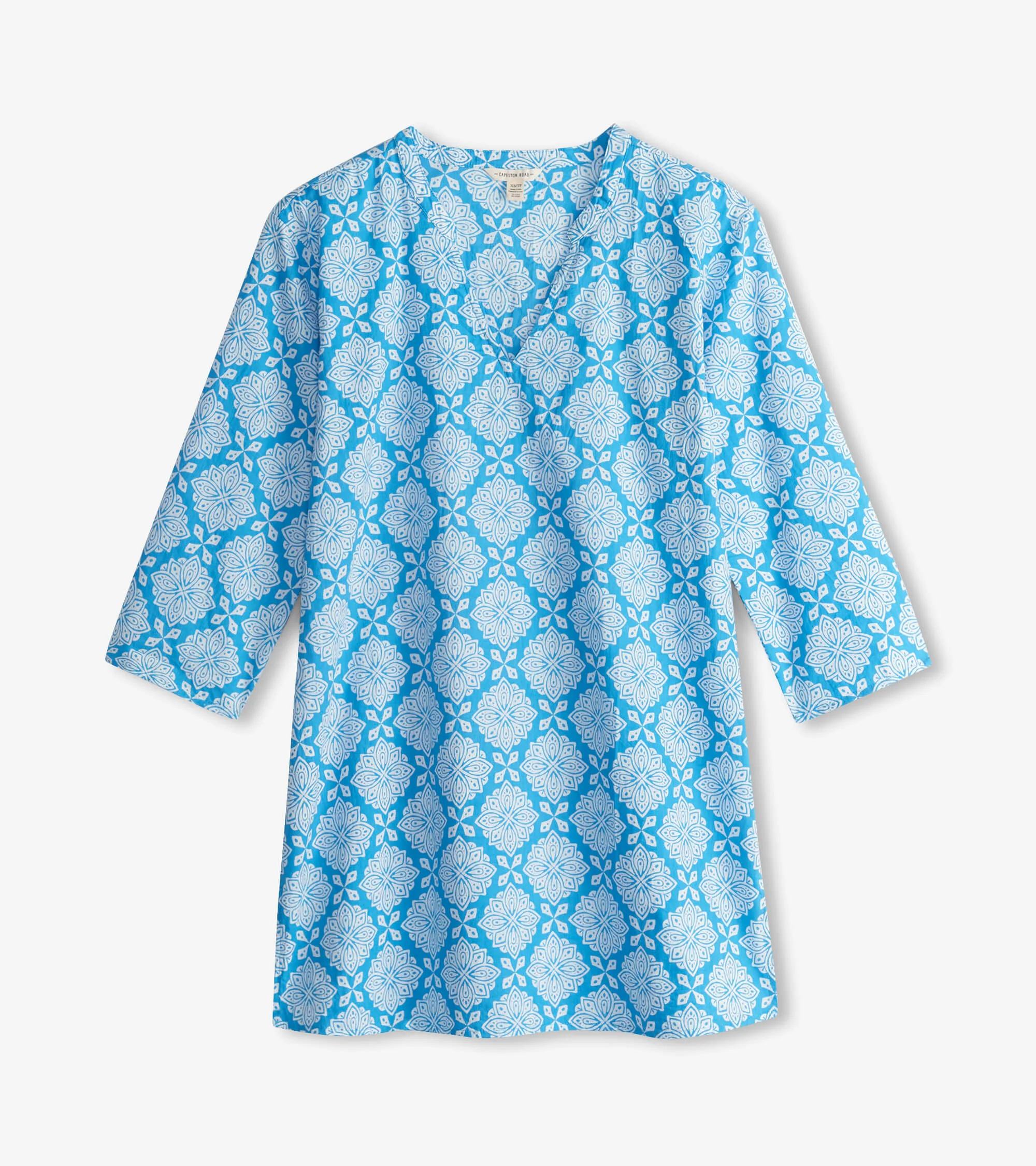 Women's Gradient Flowers Delray Beach Tunic - Image 2