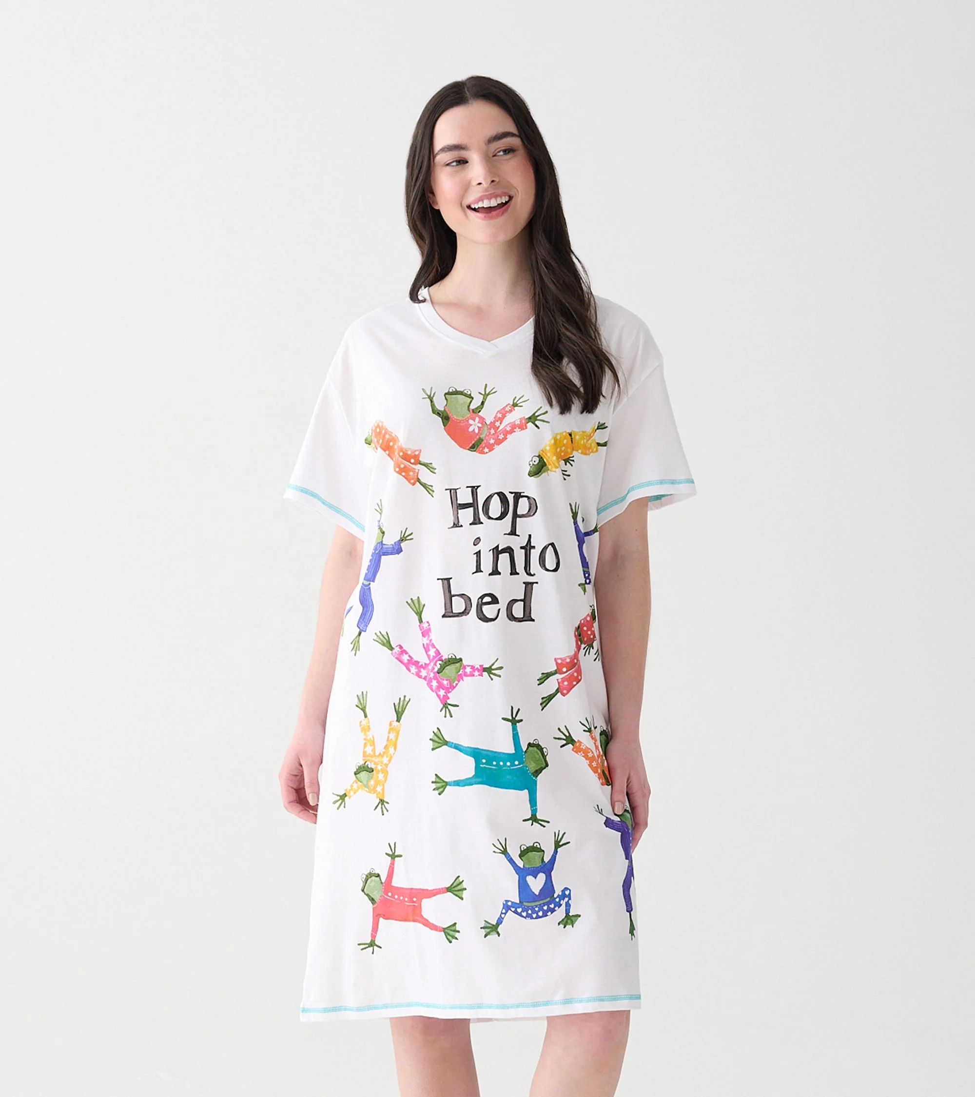Women's Hop into Bed Cotton Sleepshirt