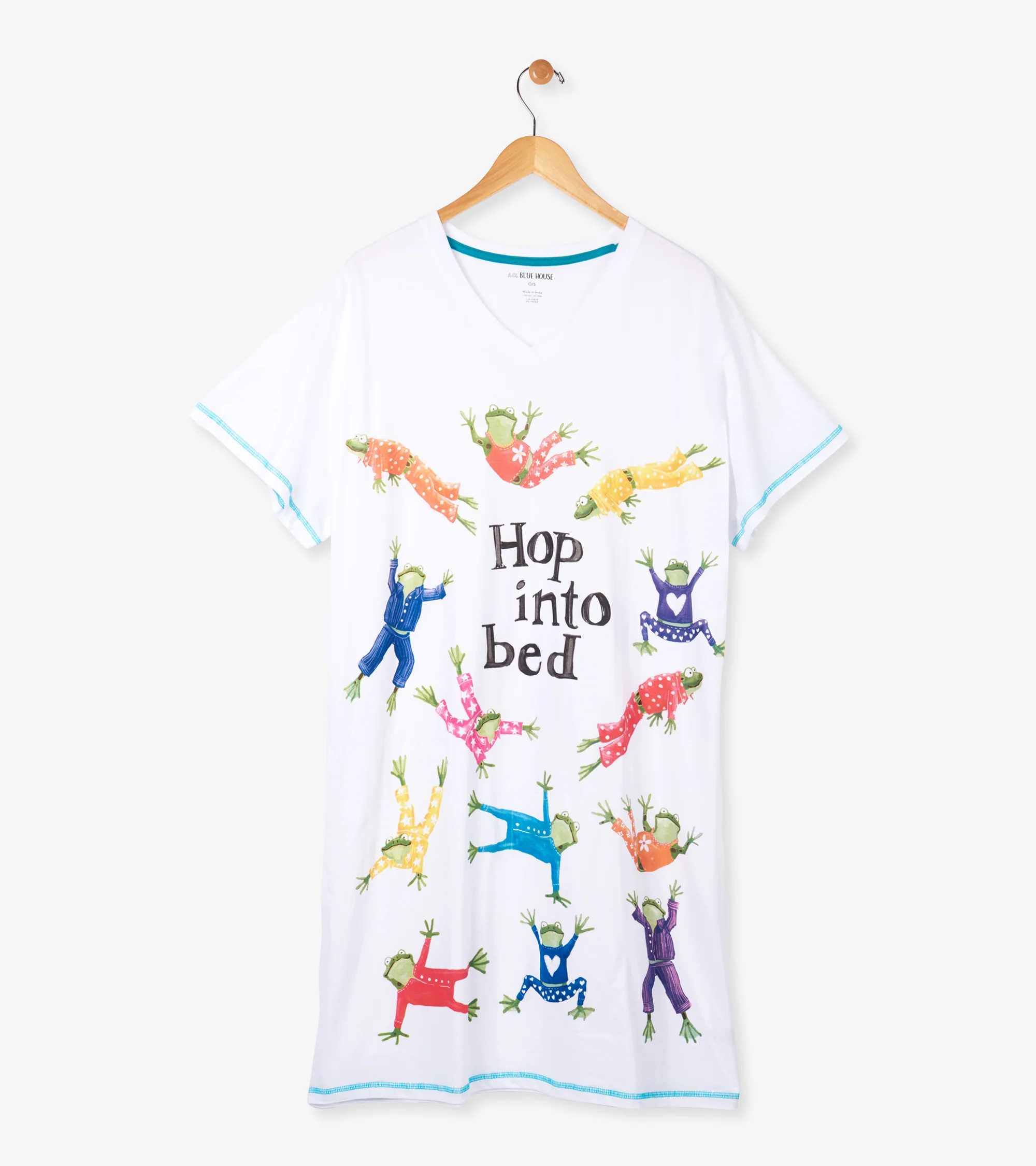 Women's Hop into Bed Cotton Sleepshirt - Image 2