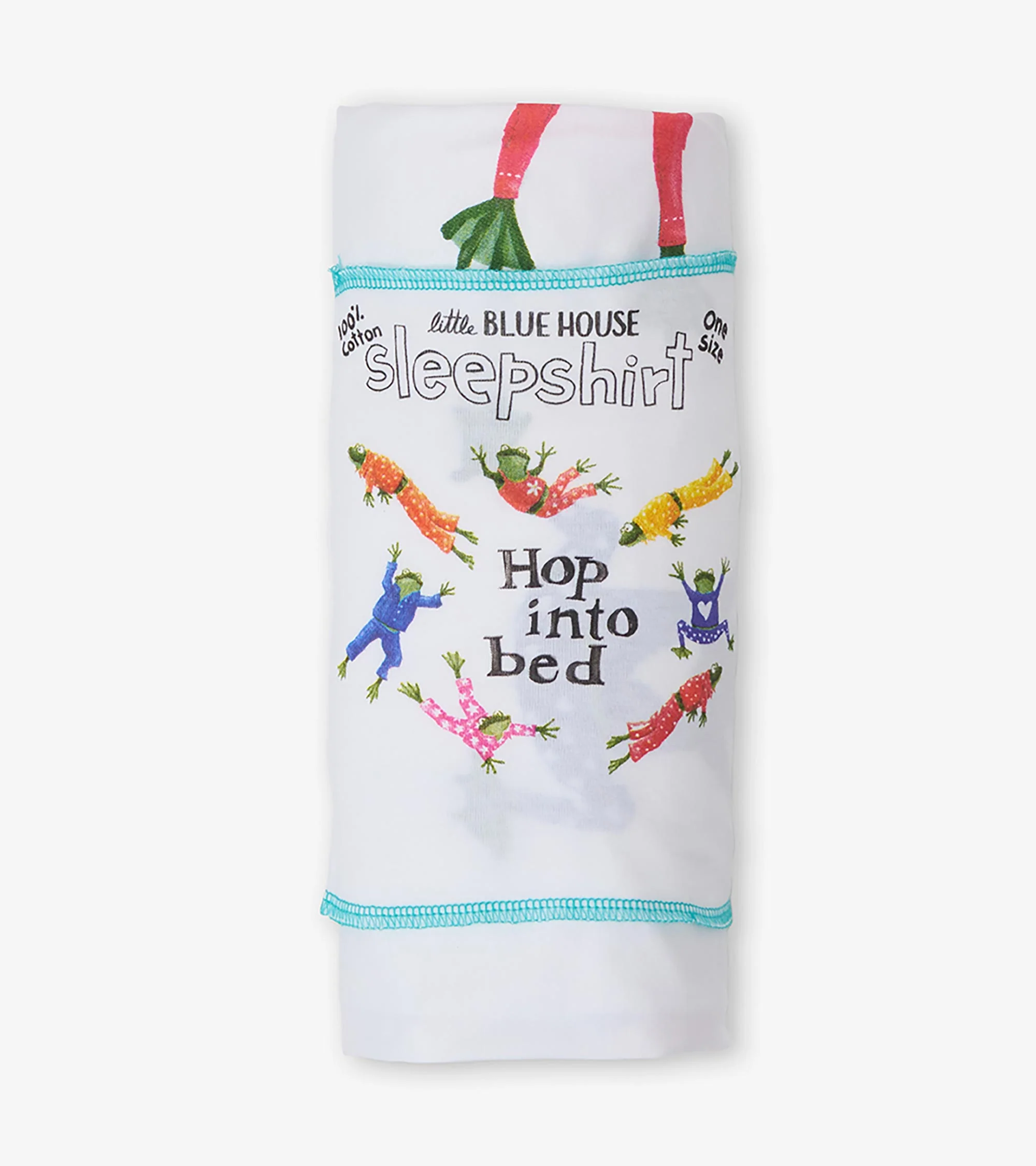 Women's Hop into Bed Cotton Sleepshirt - Image 3