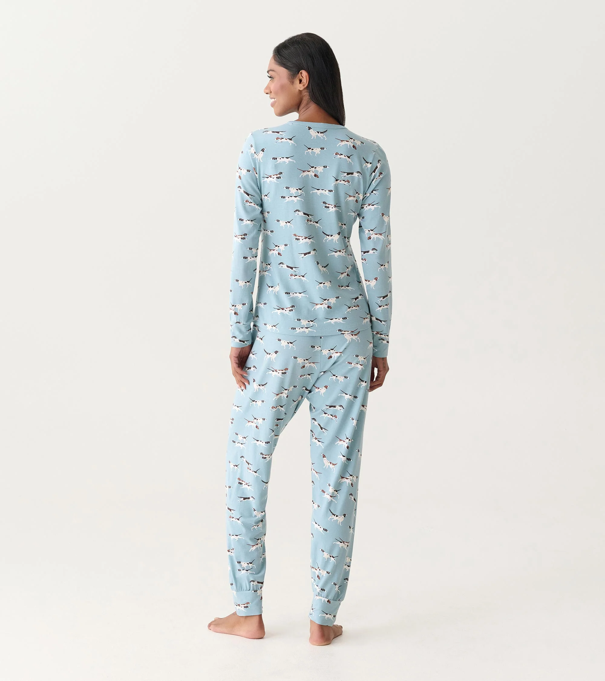 Women's Hunting Dogs Pajama Set - Image 3
