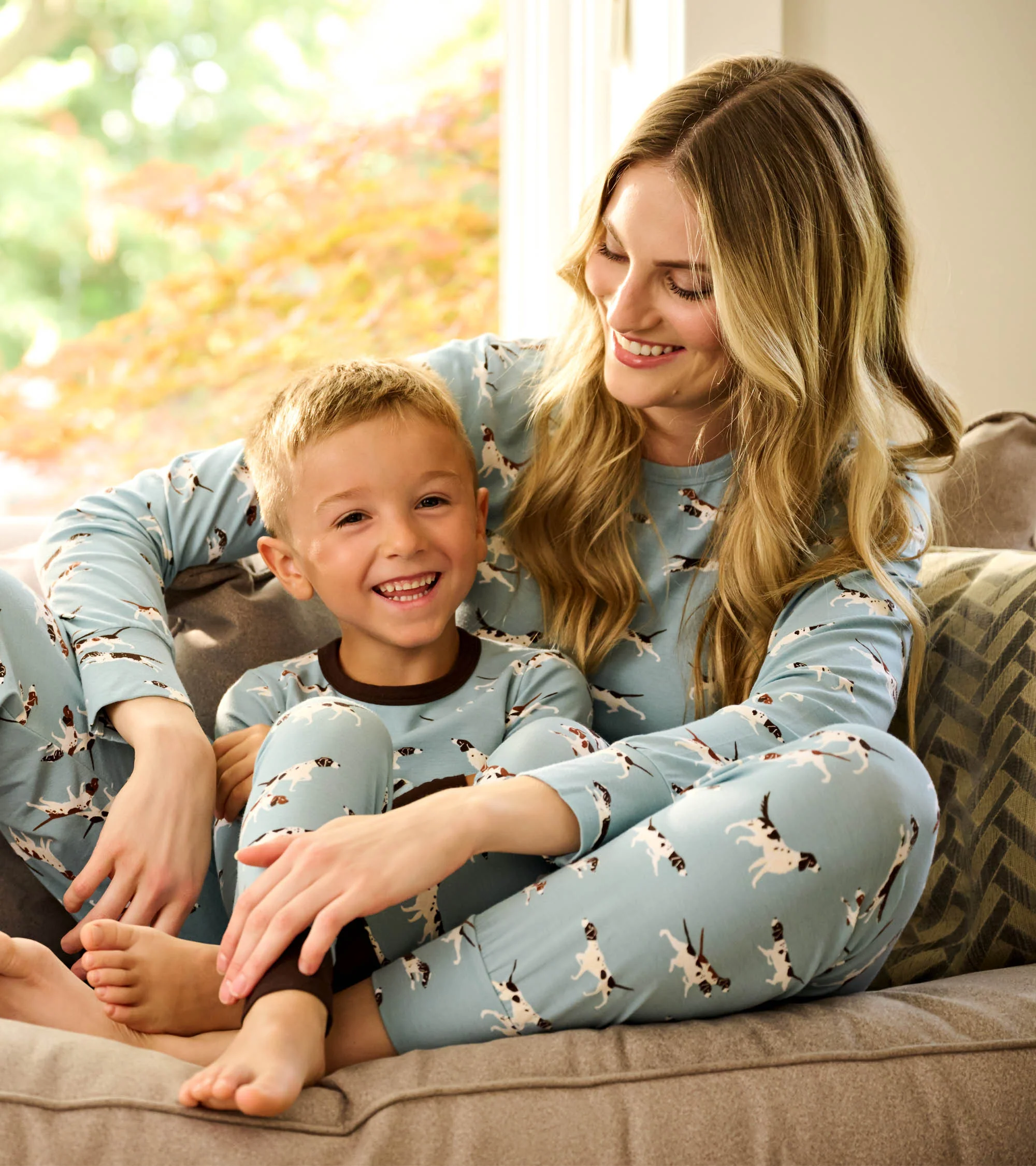 Women's Hunting Dogs Pajama Set - Image 4