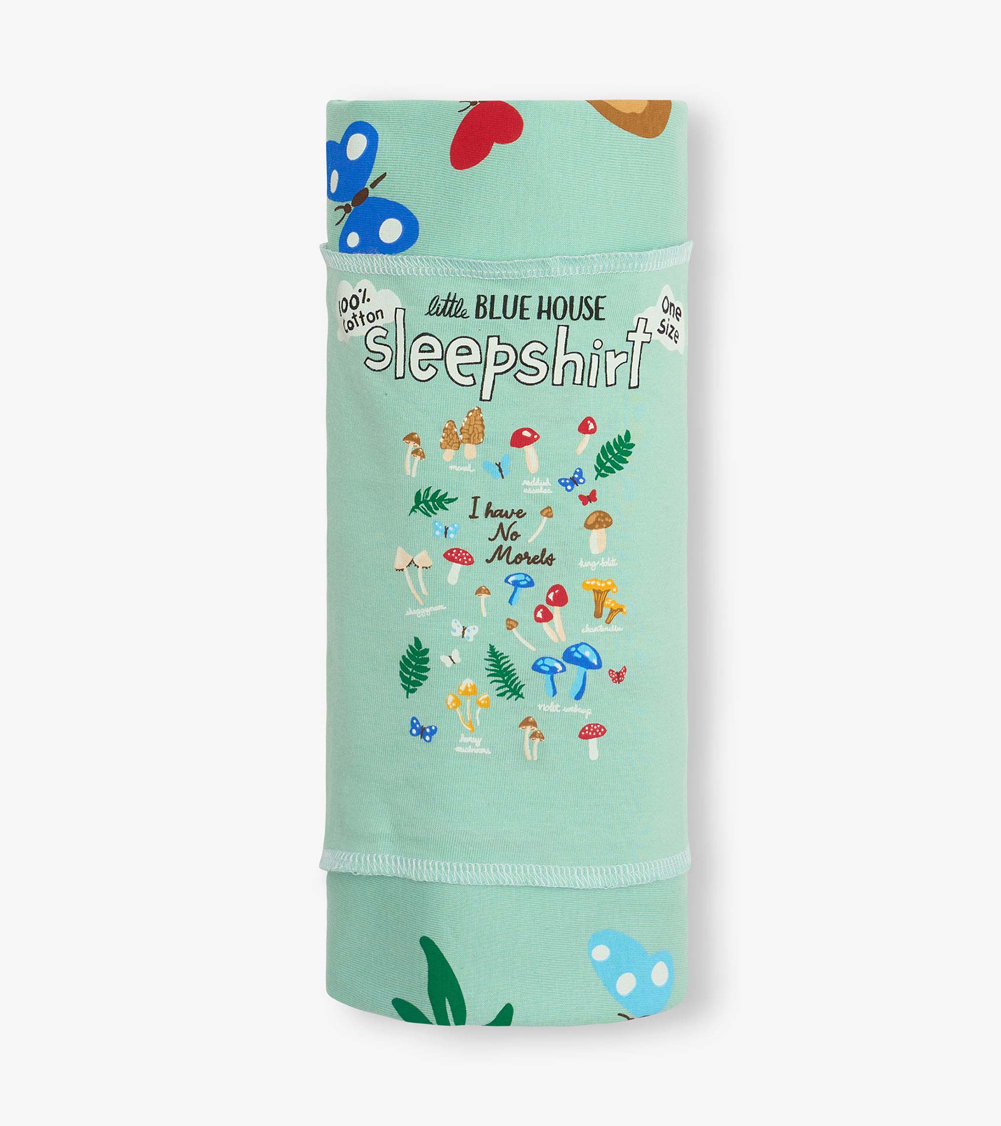 Women's I Have No Morels Cotton Sleepshirt - Image 3