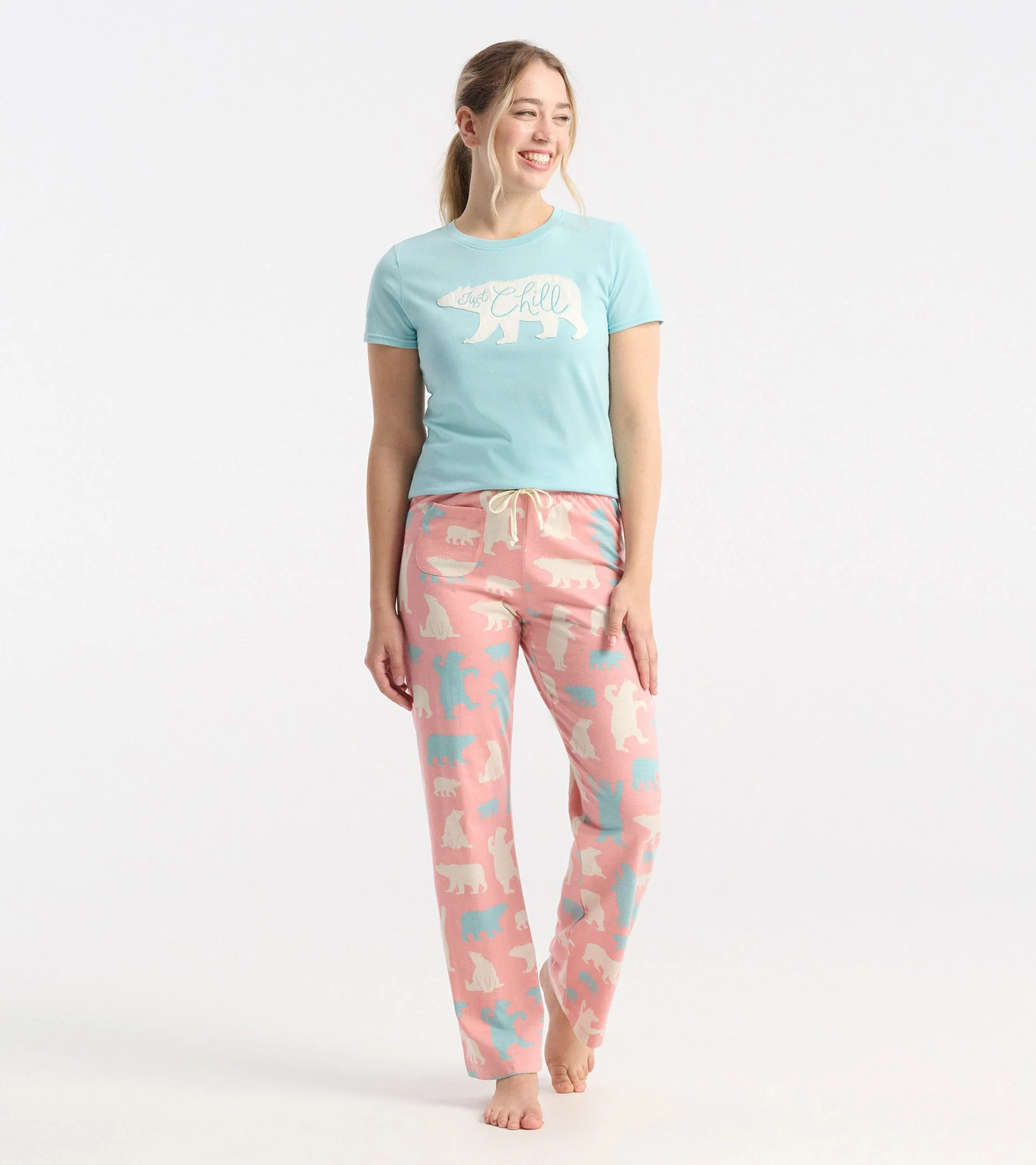 Women's Just Chill Pajama Tee - Image 3