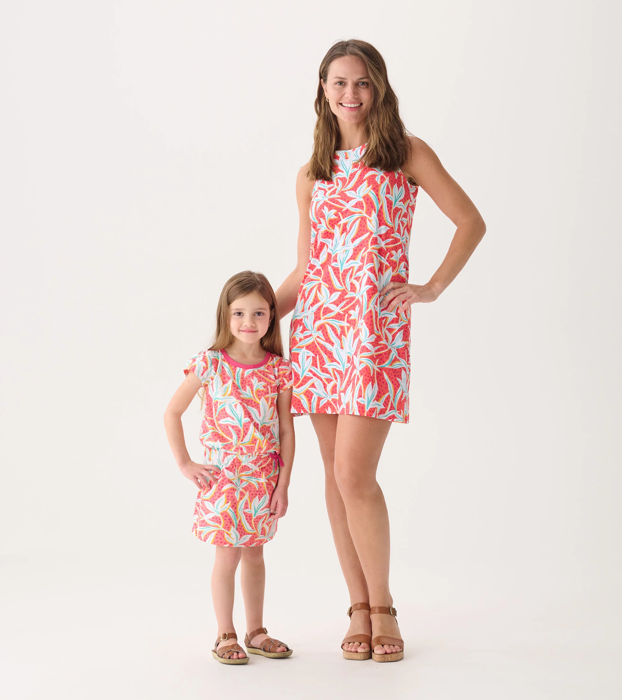 Women's Leafy Floral Summer Dress - Image 2
