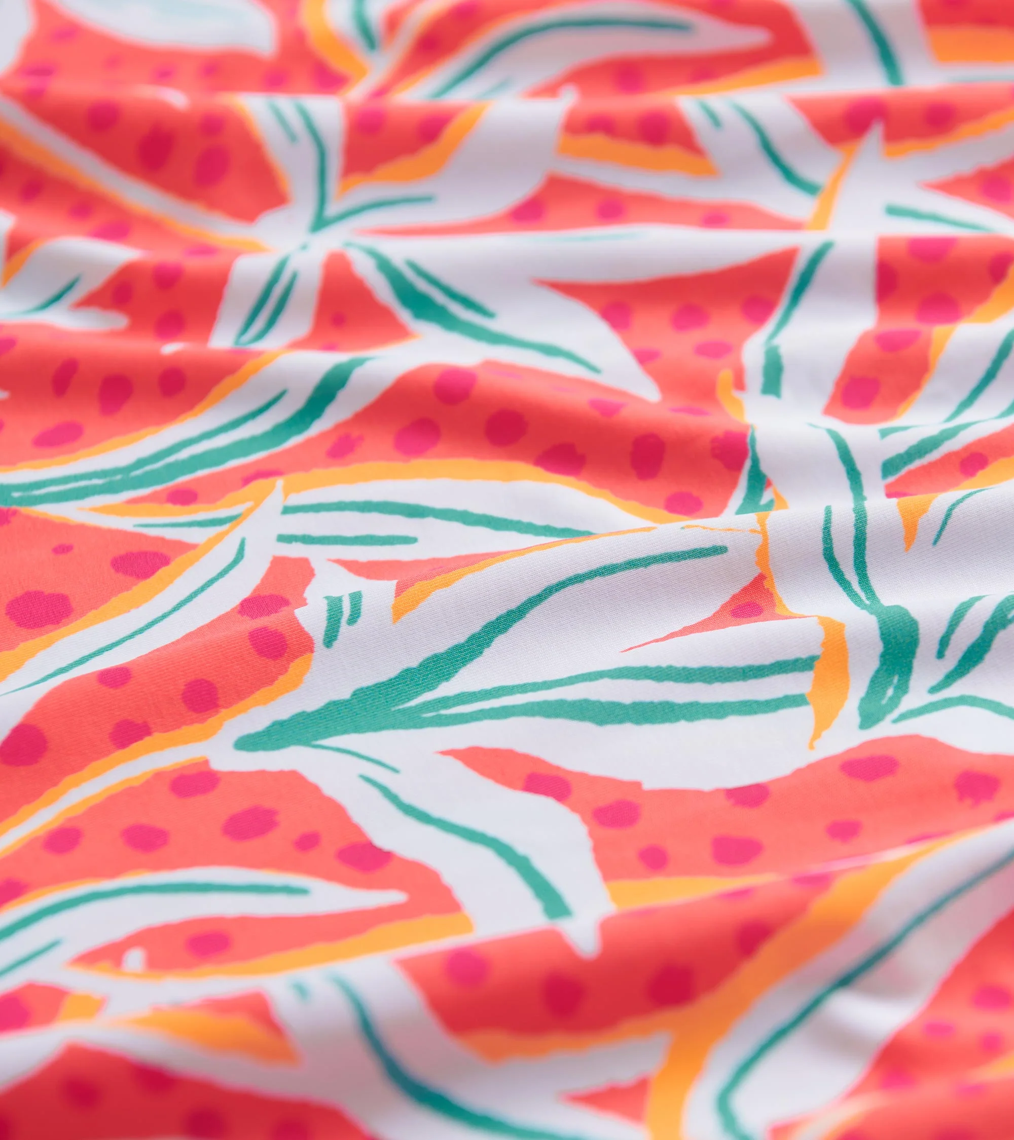 Women's Leafy Floral Summer Dress - Image 3