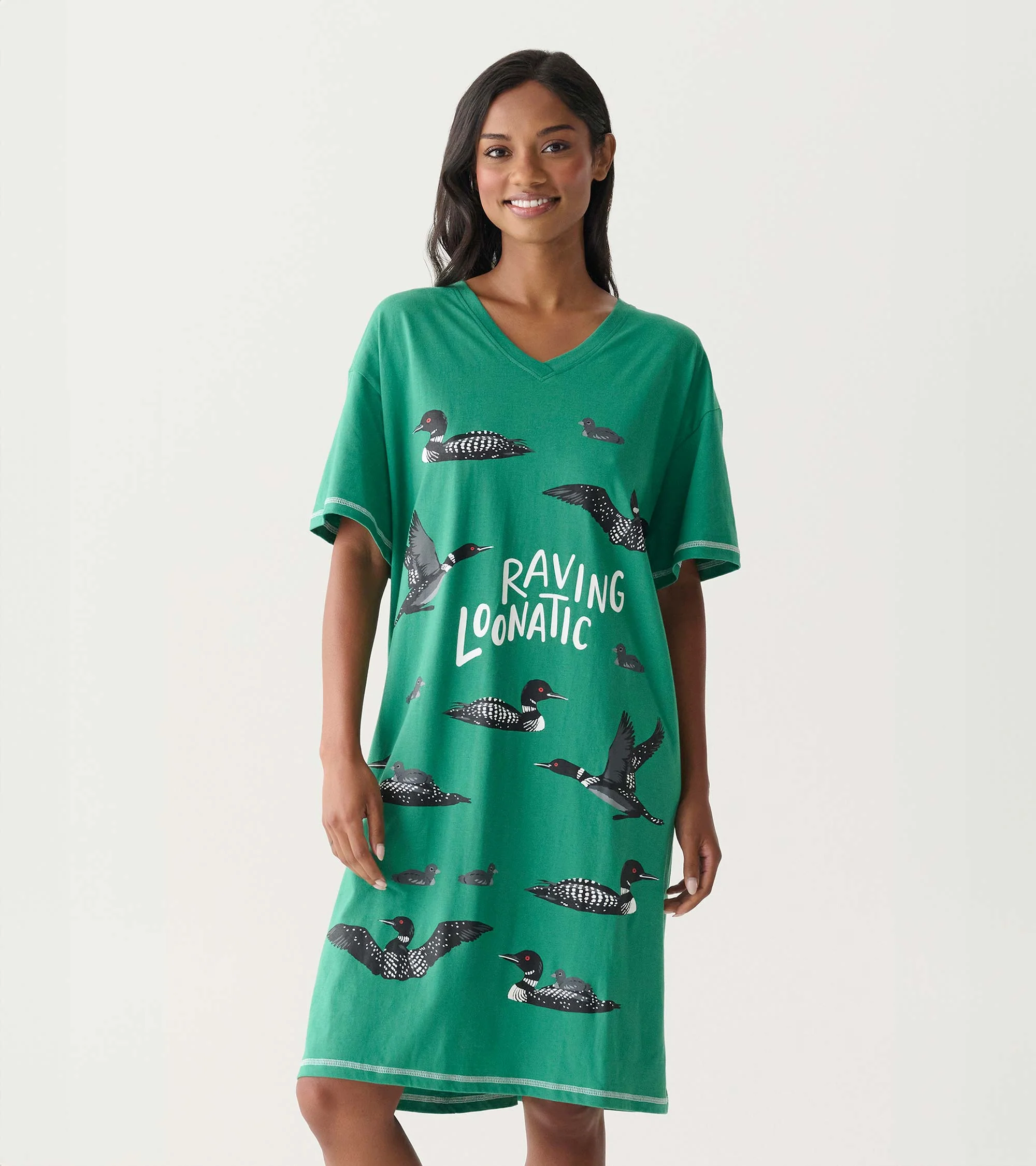 Women's Loonatic Cotton Sleepshirt