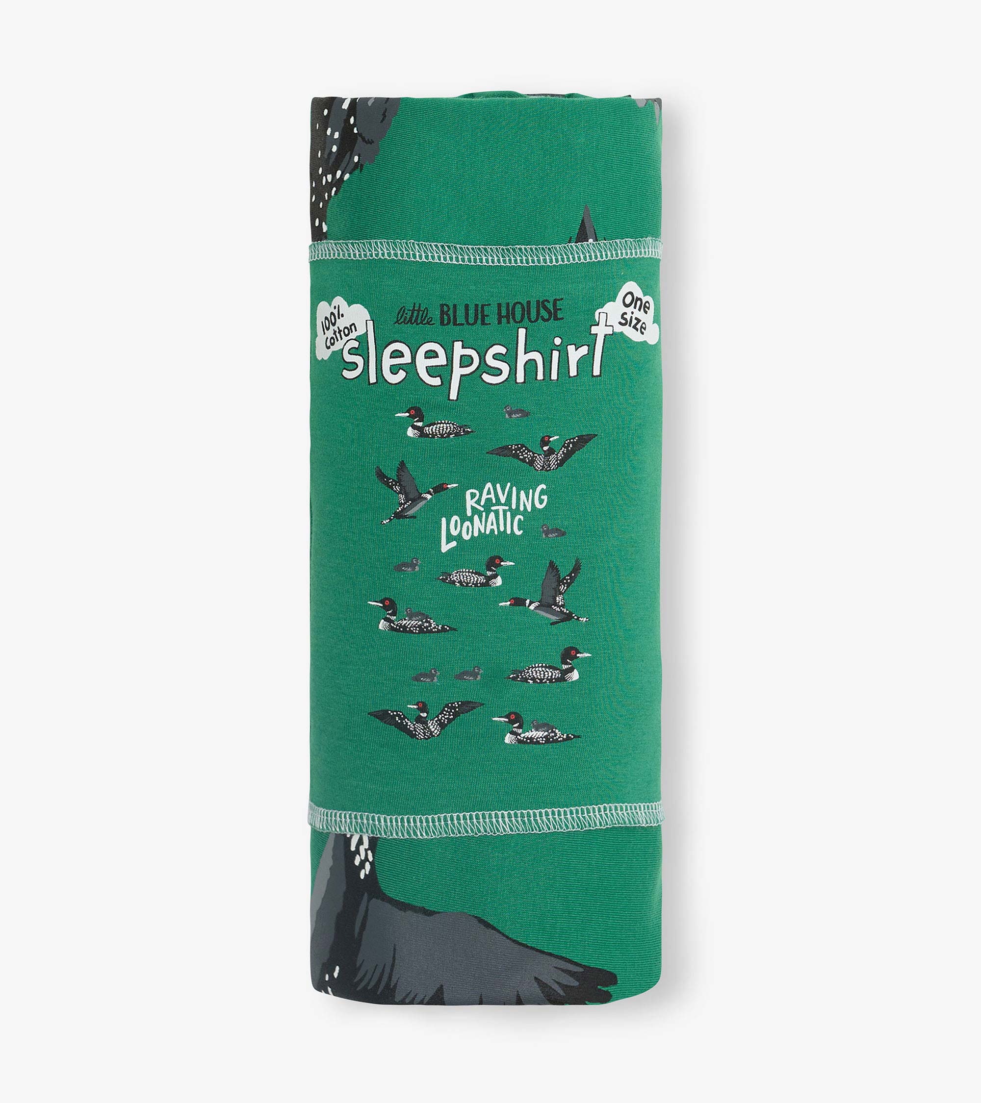 Women's Loonatic Cotton Sleepshirt - Image 3