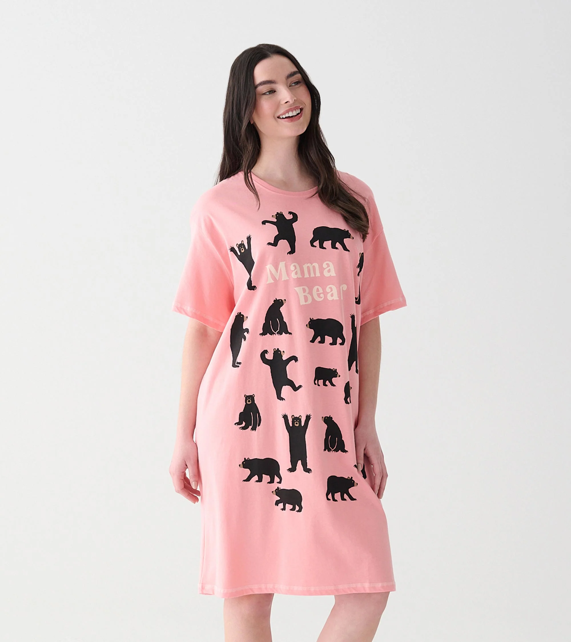 Women's Mama Bear Cotton Sleepshirt