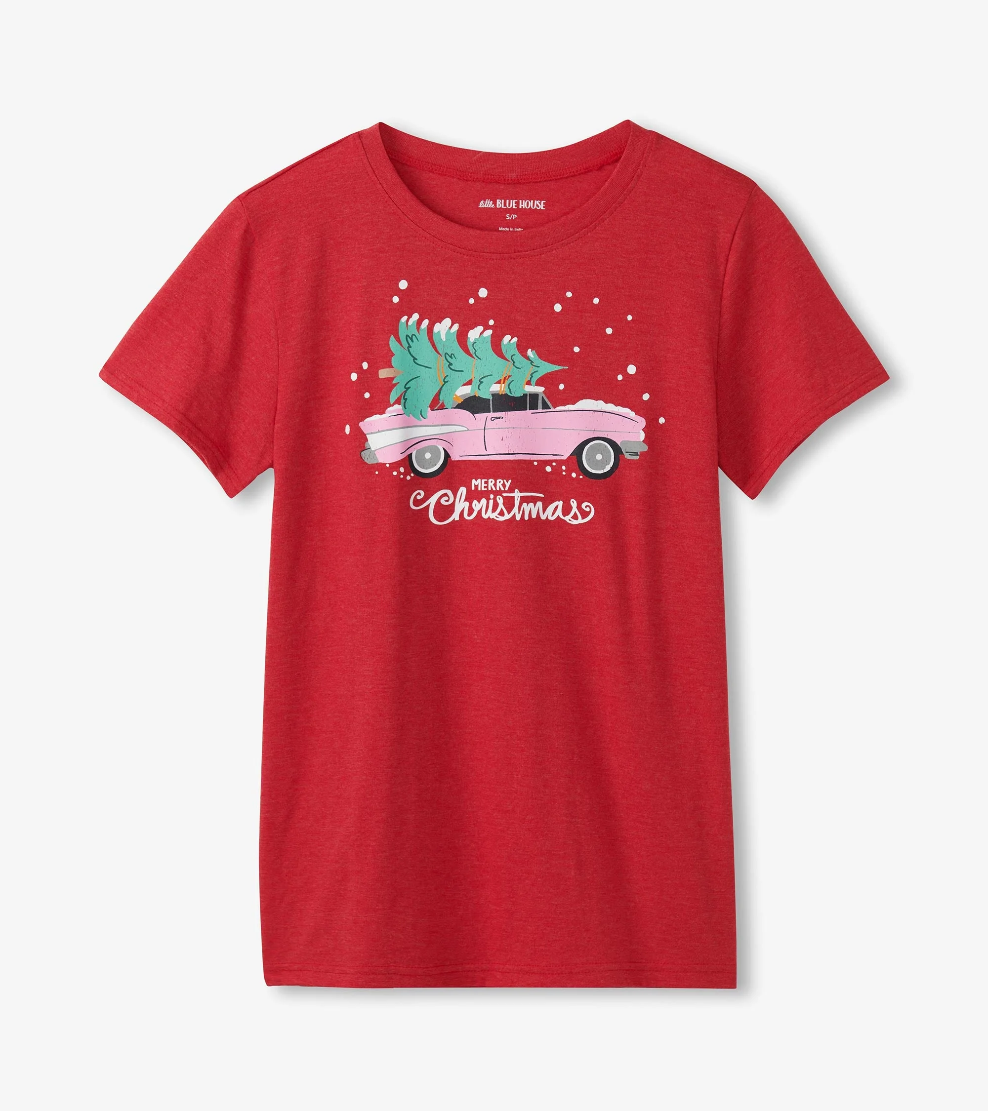 Women's Merry Christmas Pajama Tee - Image 2
