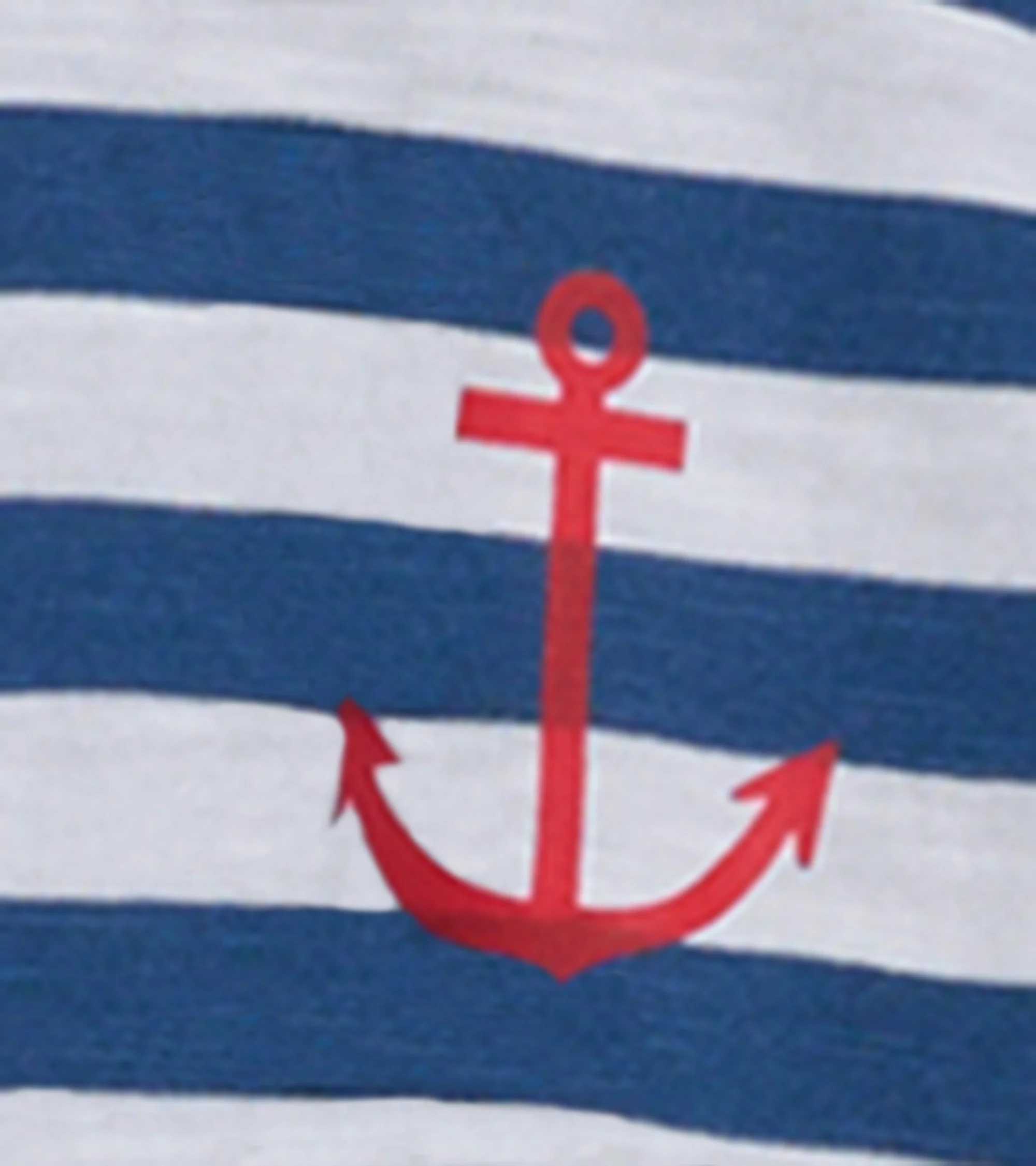 Women's Nautical Stripes Crew Neck T-Shirt Dress - Image 6