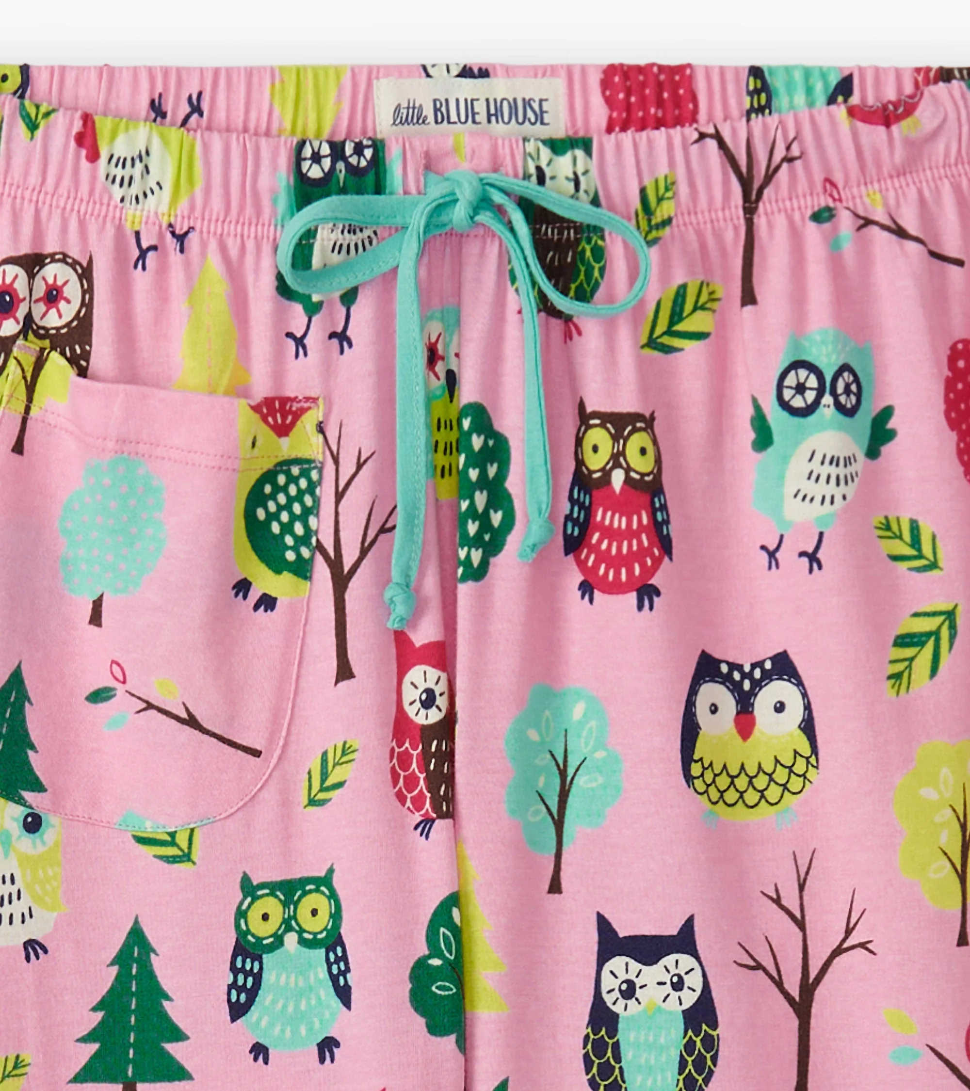Women's Night Owl Cotton Pajama Pants - Image 5