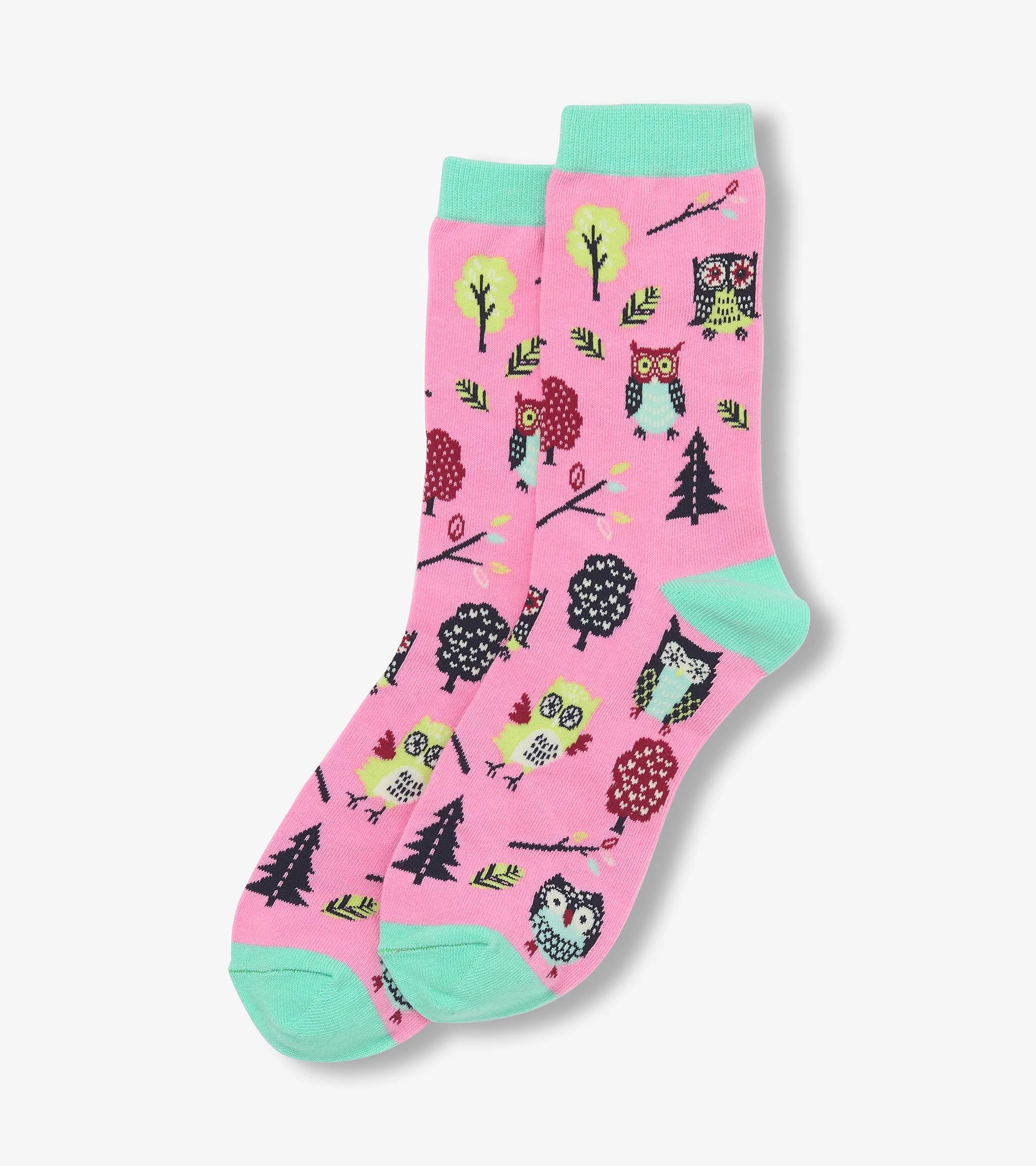Women's Night Owl Crew Socks - Image 2