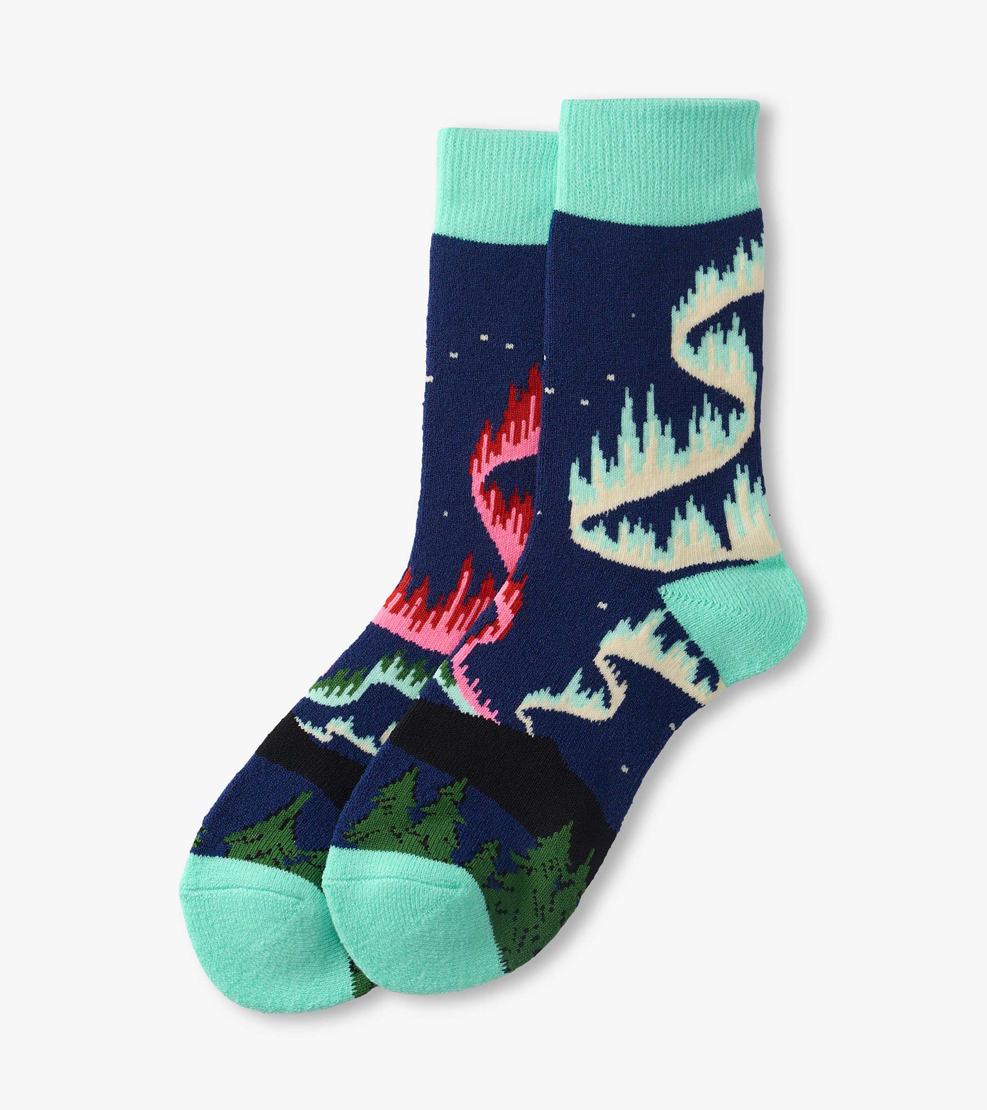 Women's Northern Lights Cozy Socks - Image 2