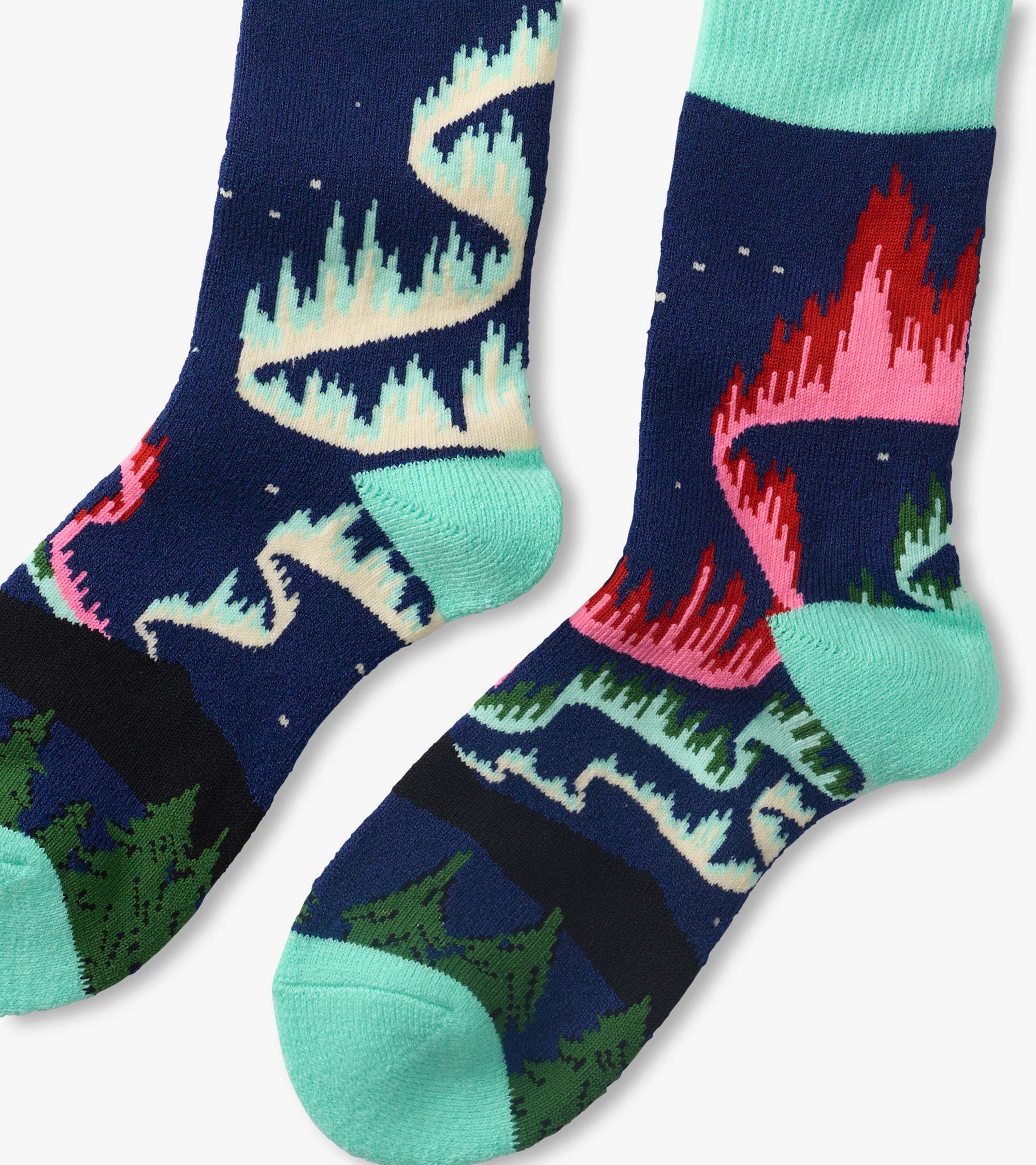 Women's Northern Lights Cozy Socks - Image 3