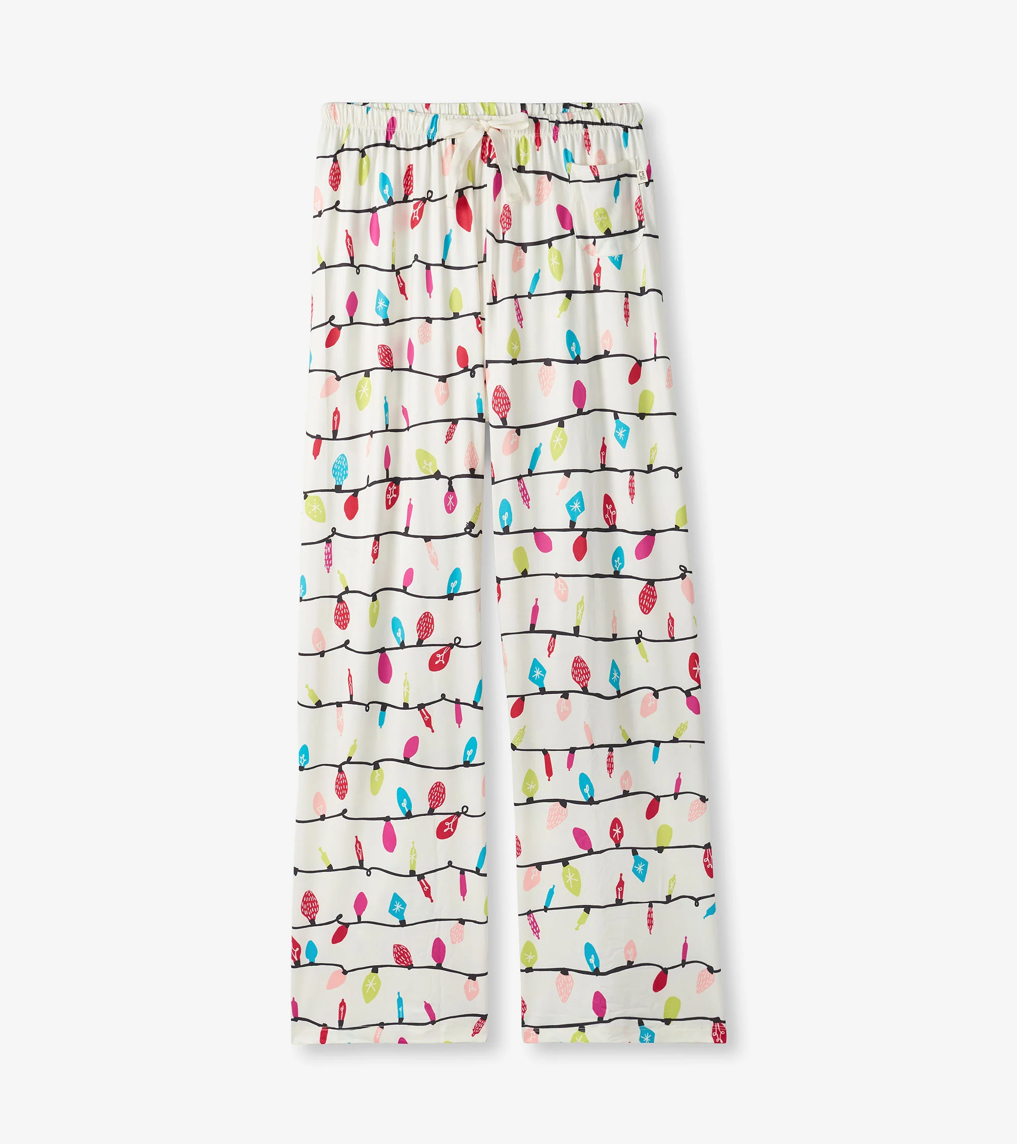 Women's Northern Lights Polyknit Pajama Pants - Image 5