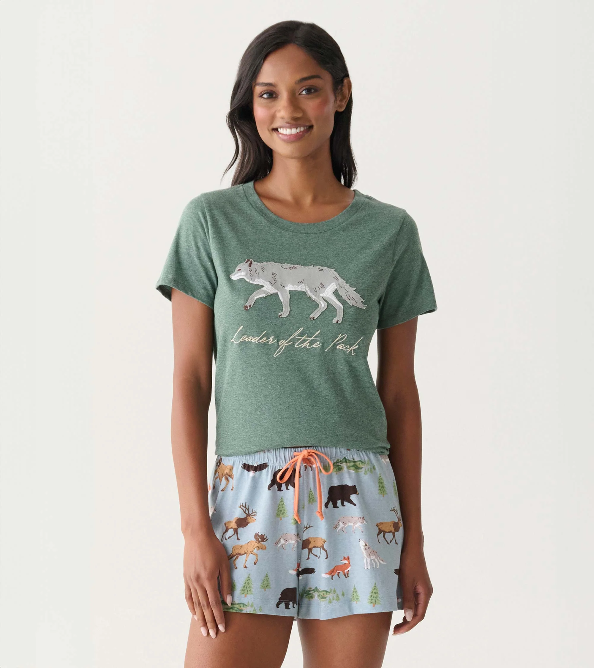 Women's Northern Wilderness Pajama T-Shirt