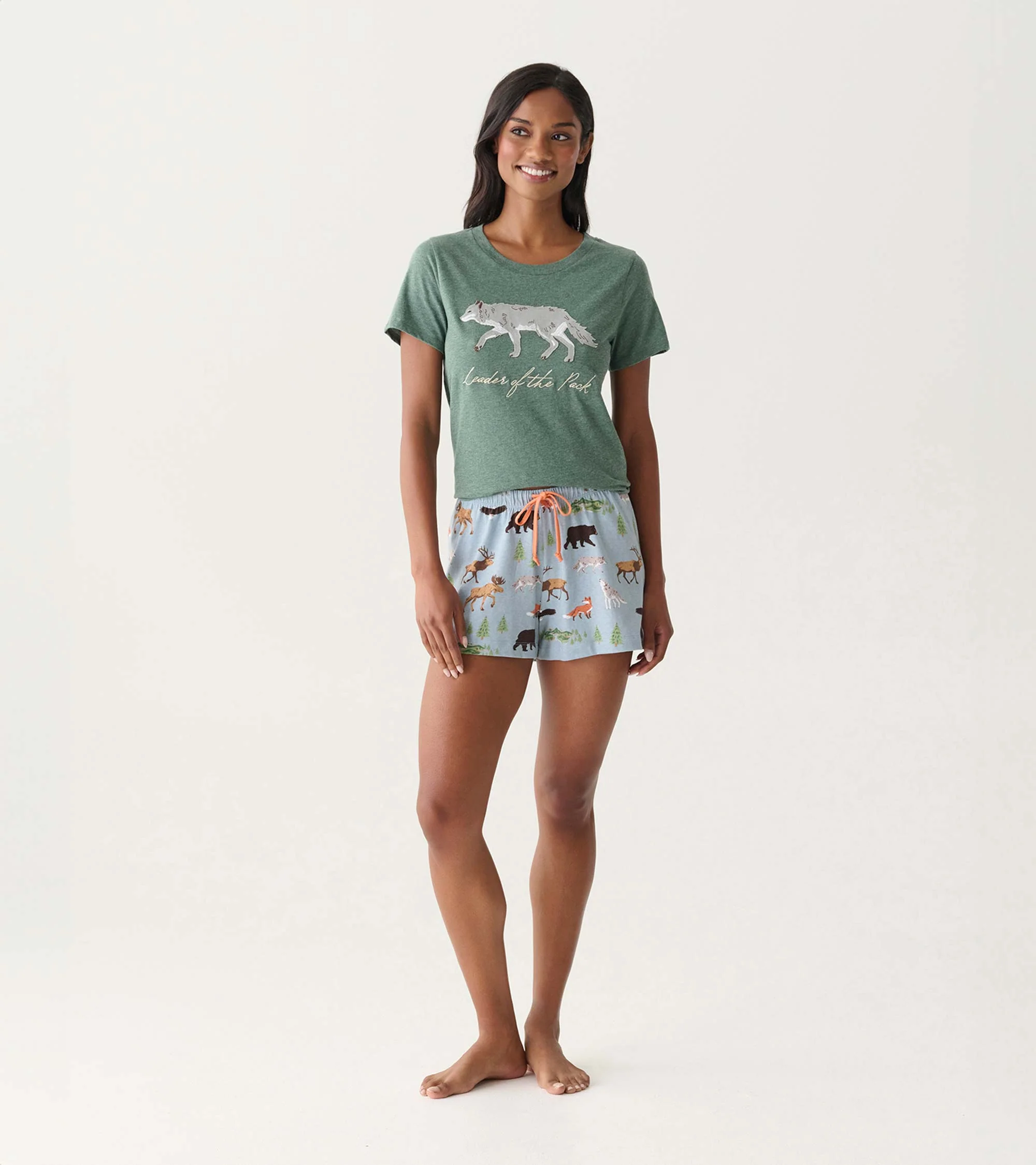 Women's Northern Wilderness Pajama T-Shirt - Image 3