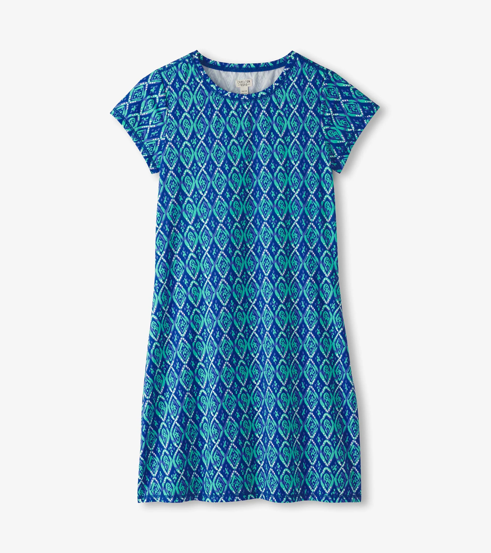 Women's Painted Diamonds T-Shirt Dress - Image 2