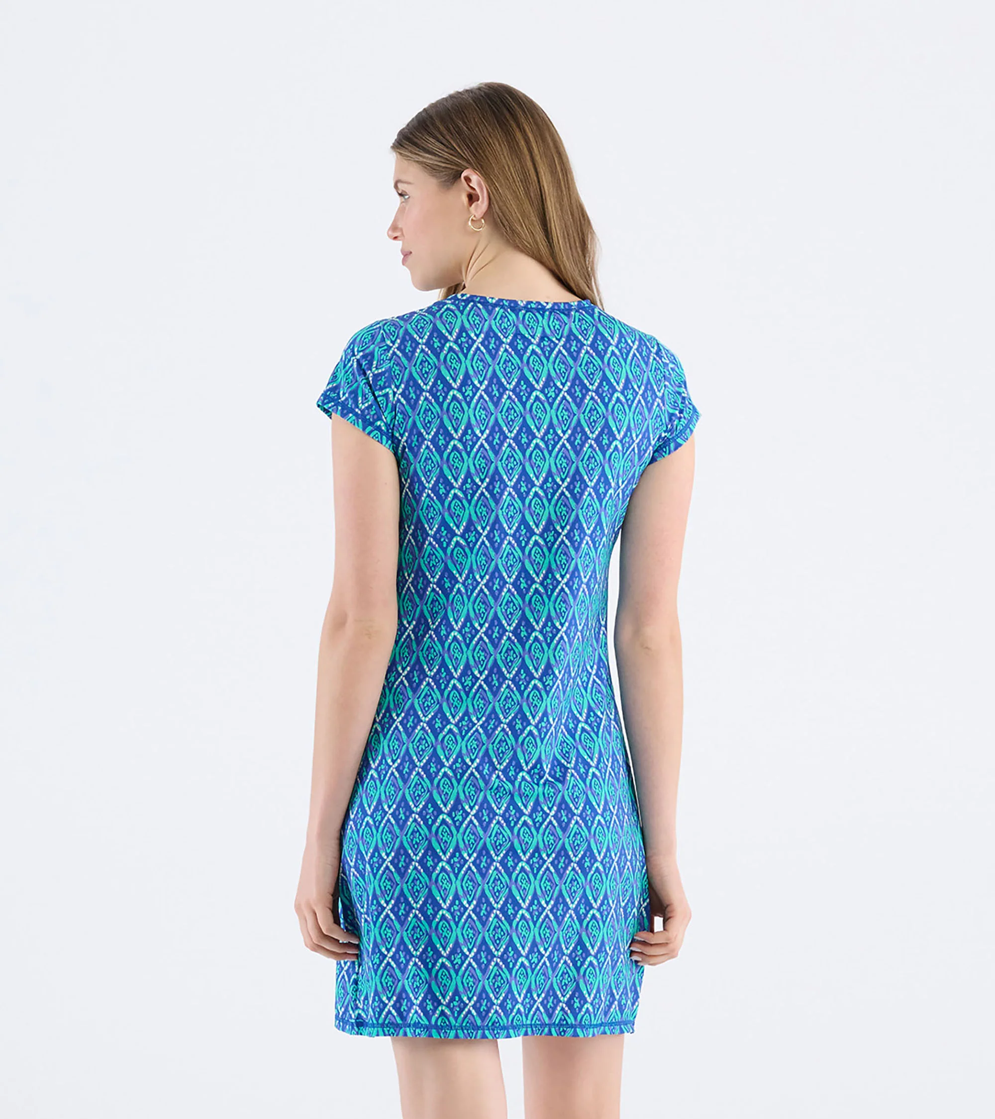 Women's Painted Diamonds T-Shirt Dress - Image 3