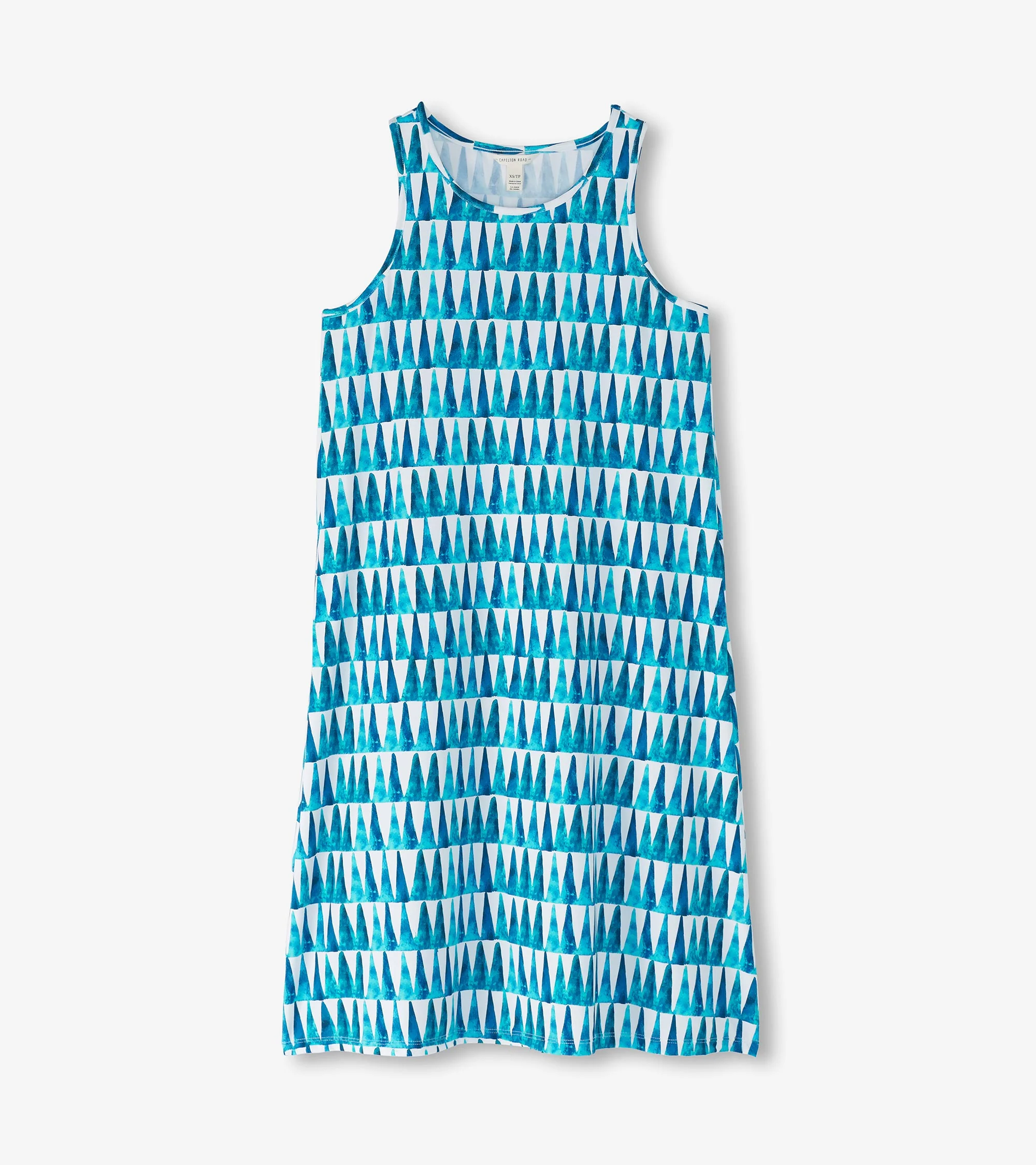 Women's Painted Triangles Summer Dress - Image 2