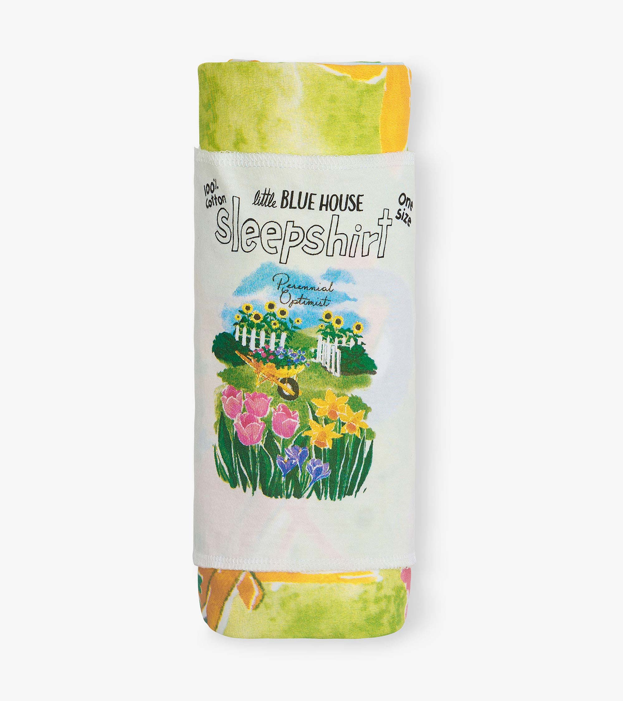 Women's Perennial Optimist Cotton Sleepshirt - Image 3