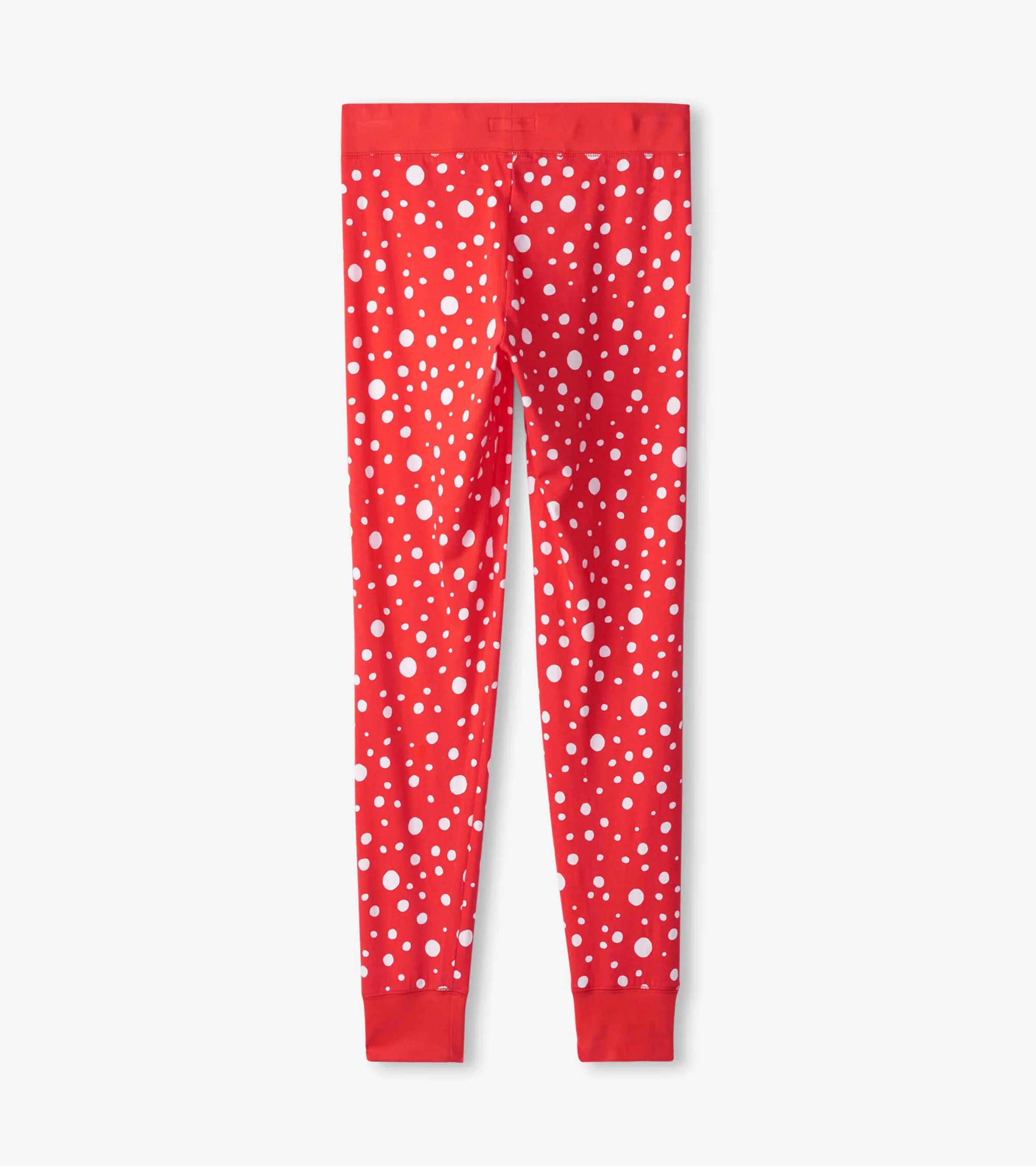 Women's Polka Dot Christmas Sleep Leggings - Image 4