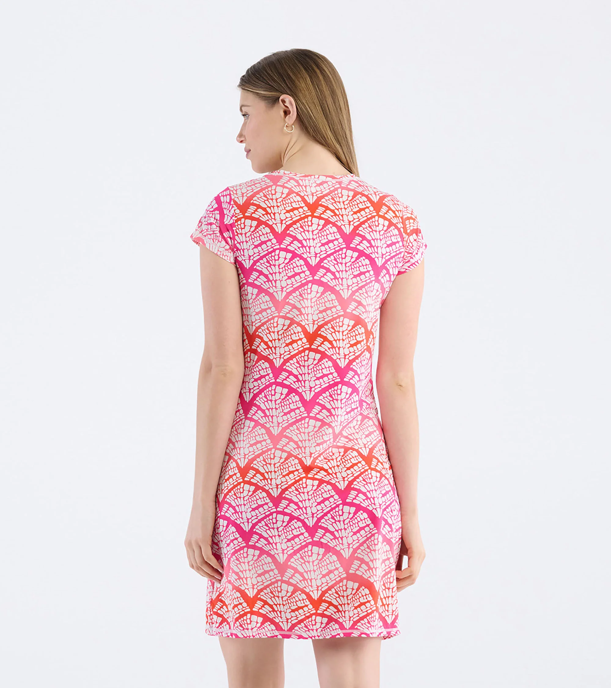 Women's Rainbow Cabana T-Shirt Dress - Image 2