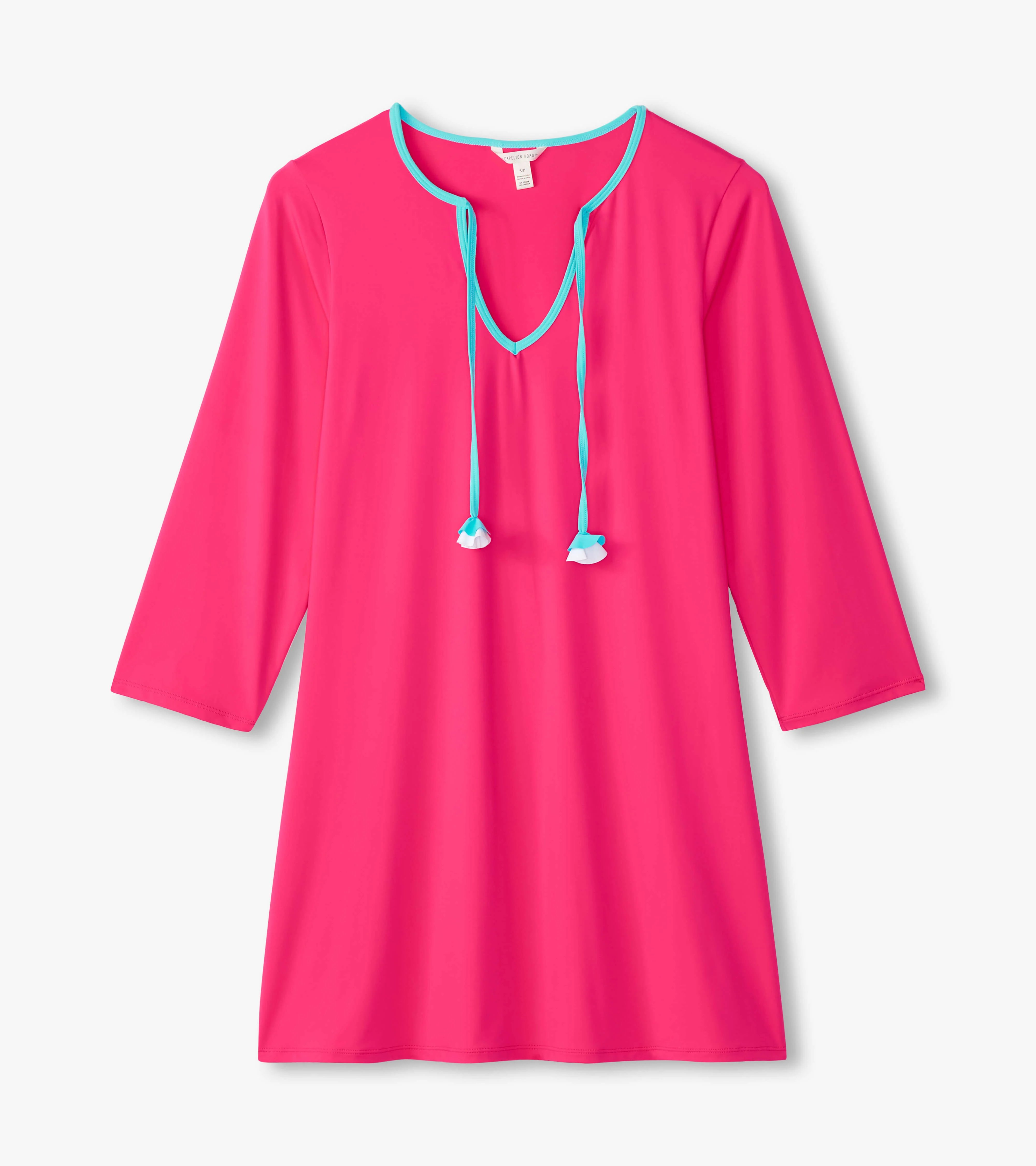 Women's Raspberry Sorbet Seaside Beach Dress - Image 2