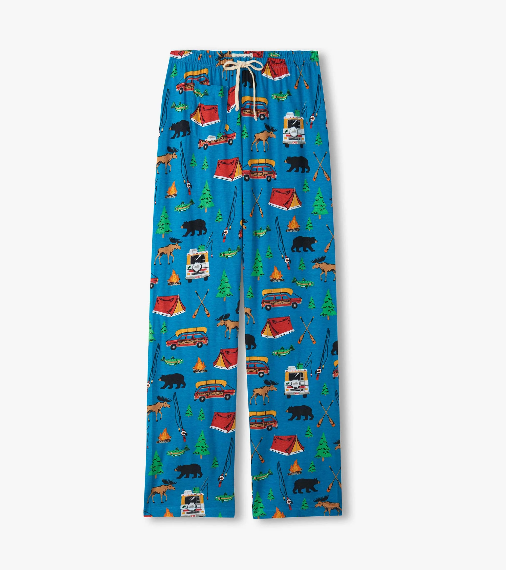 Women's Retro Camping Cotton Pajama Pants - Image 2