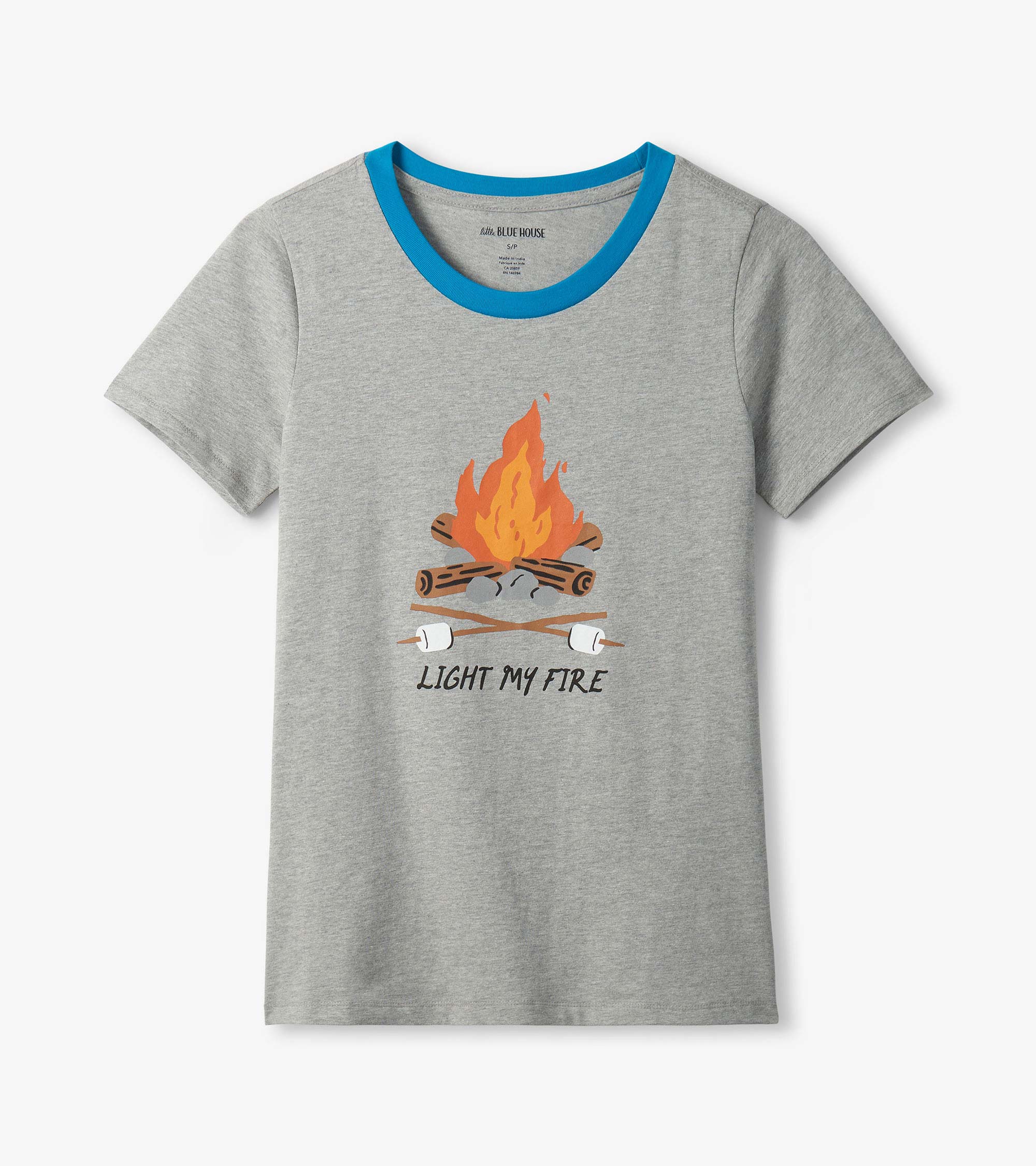 Women's Retro Camping Pajama T-Shirt - Image 2