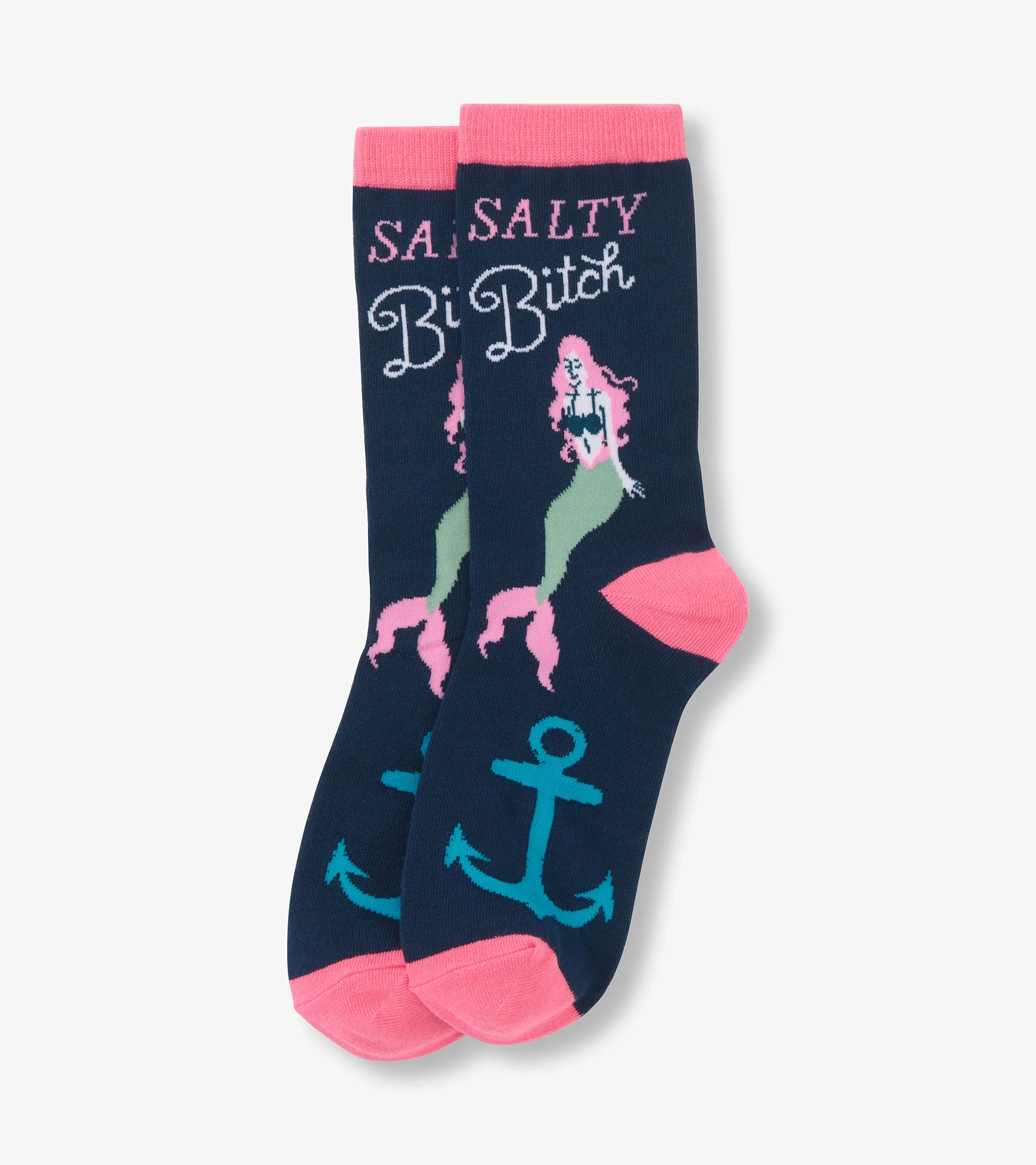Women's Salty Bitch Crew Socks - Image 2