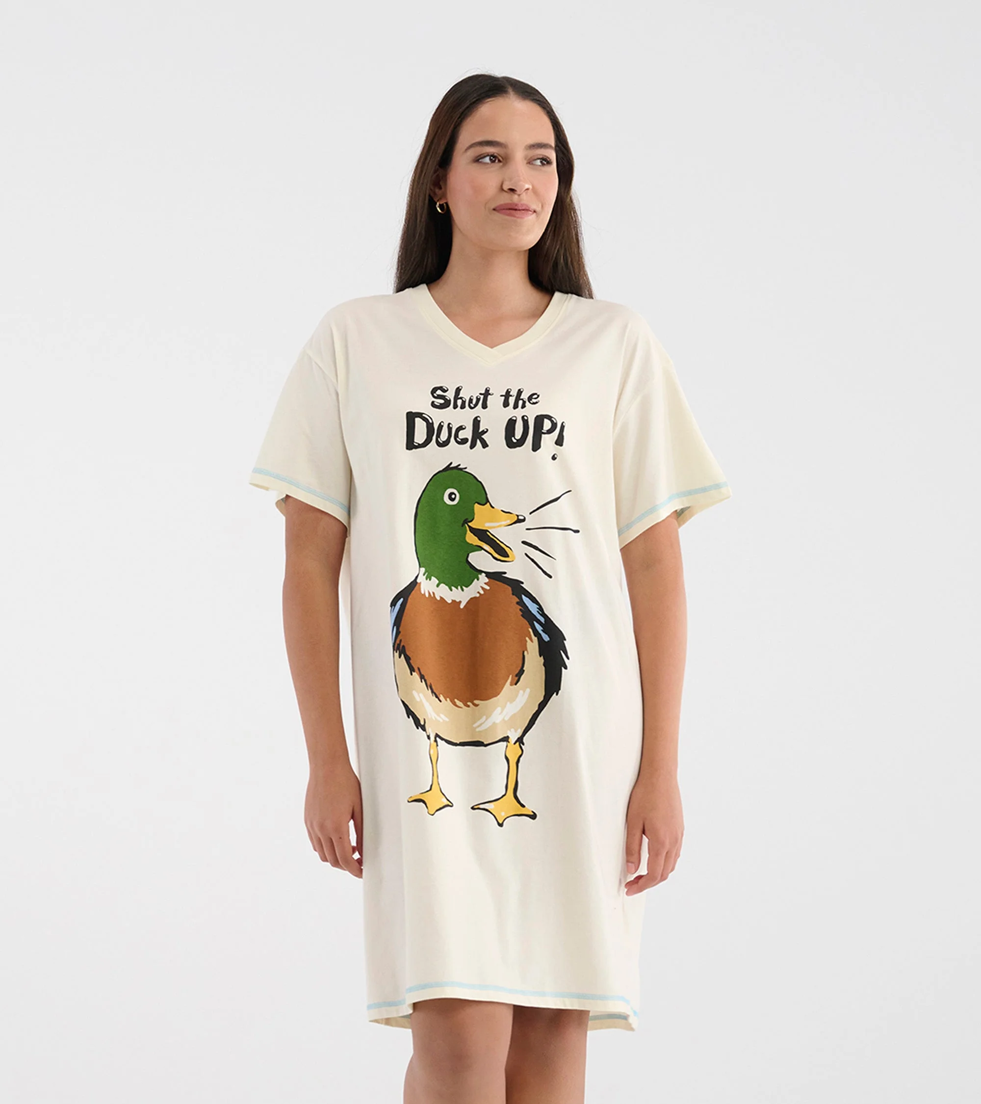 Women's Shut the Duck Up Sleepshirt