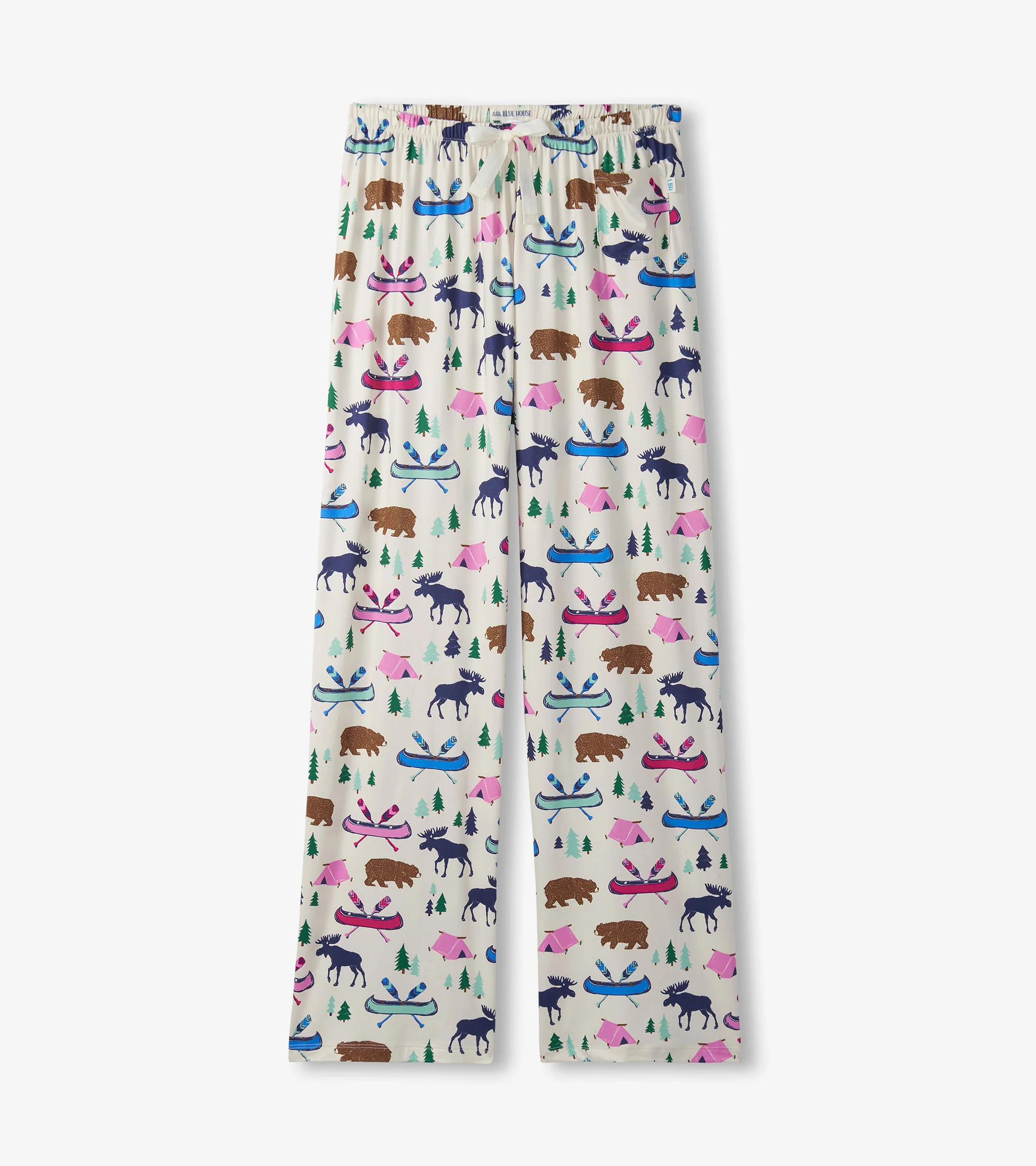 Women's Sketch Country Polyknit Pajama Pants - Image 5