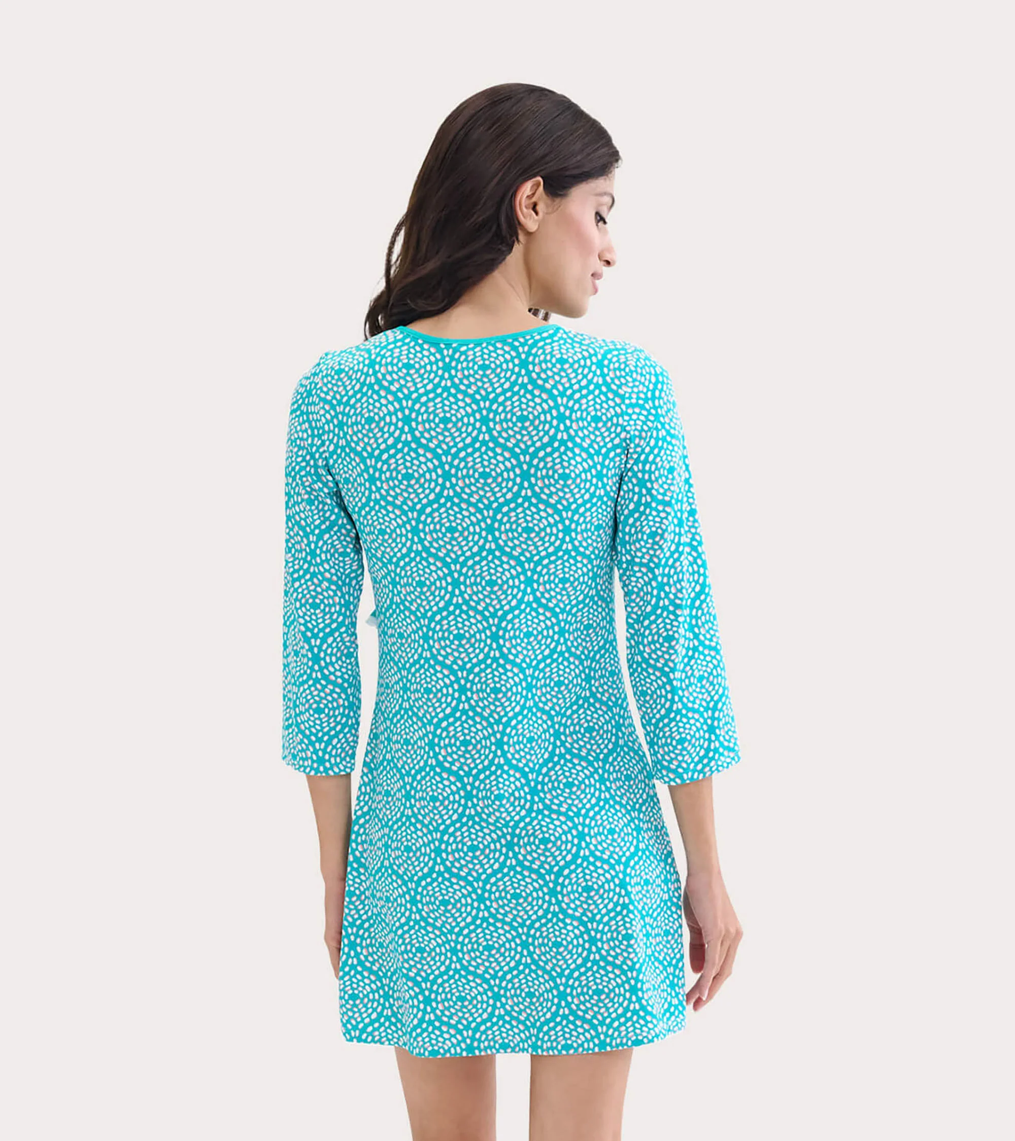 Women's Skipped Stones Seaside Beach Dress - Image 4