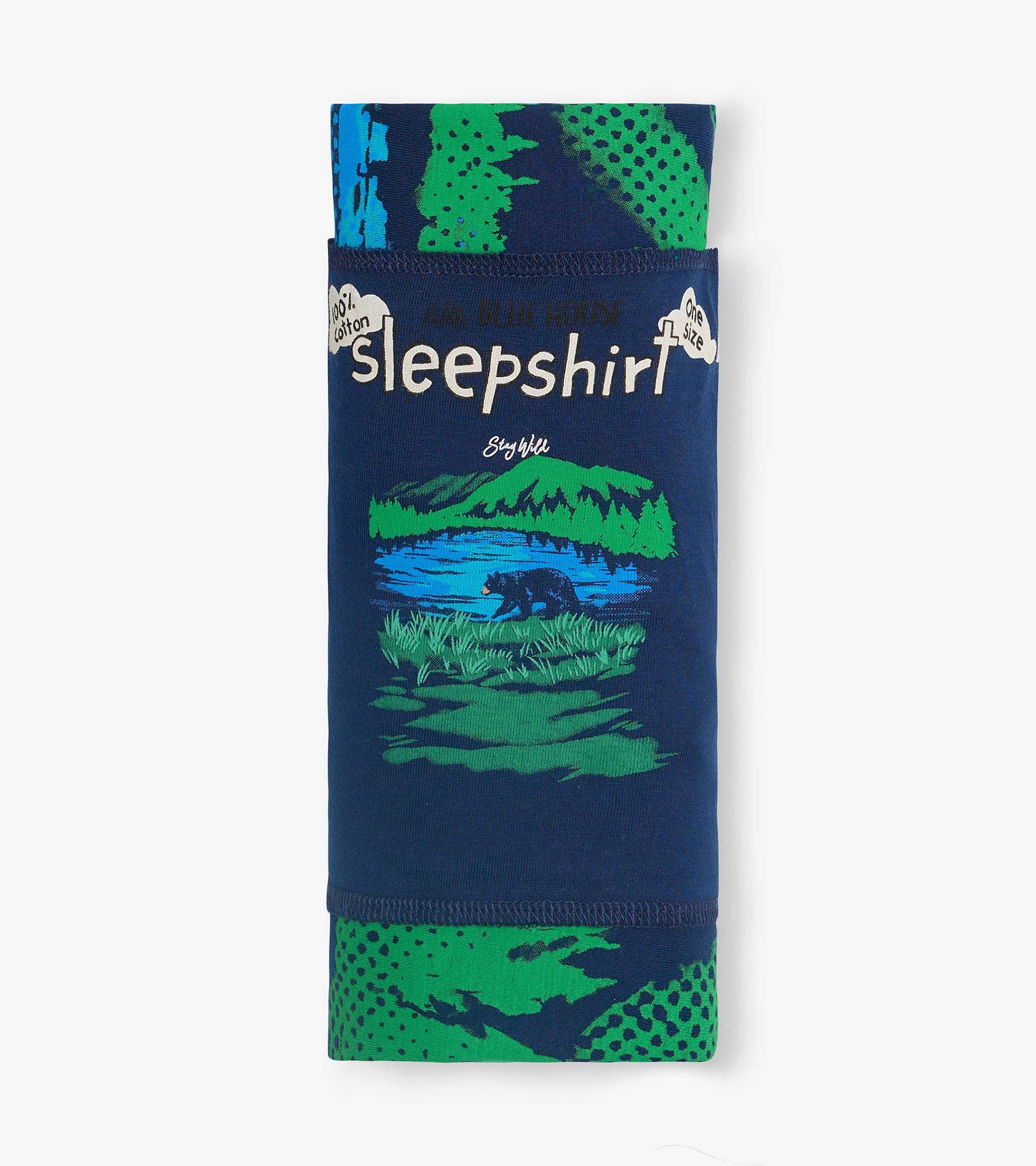 Women's Stay Wild Cotton Cotton Sleepshirt - Image 3