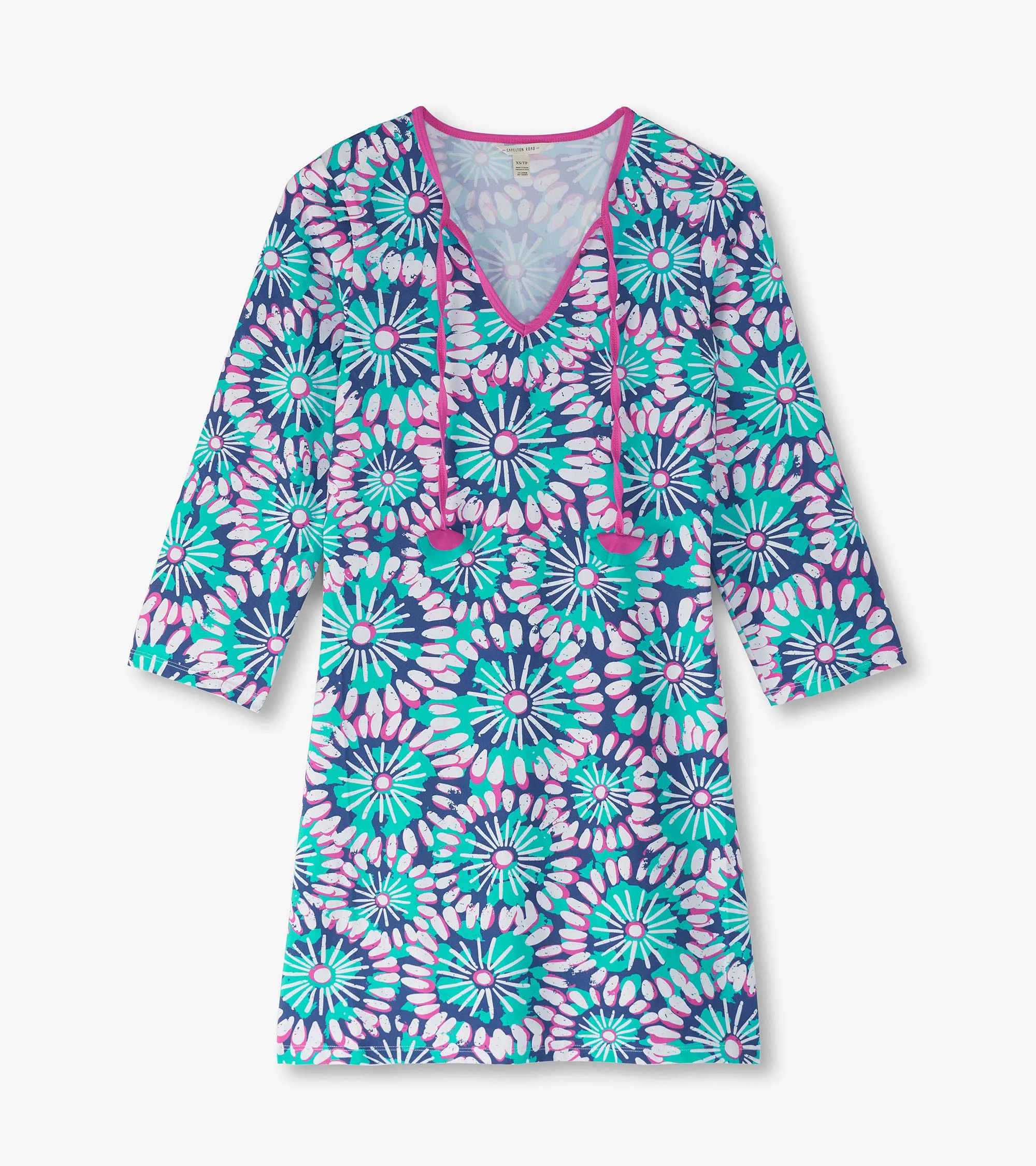 Women's Sundial Mandala Seaside Beach Dress - Image 2