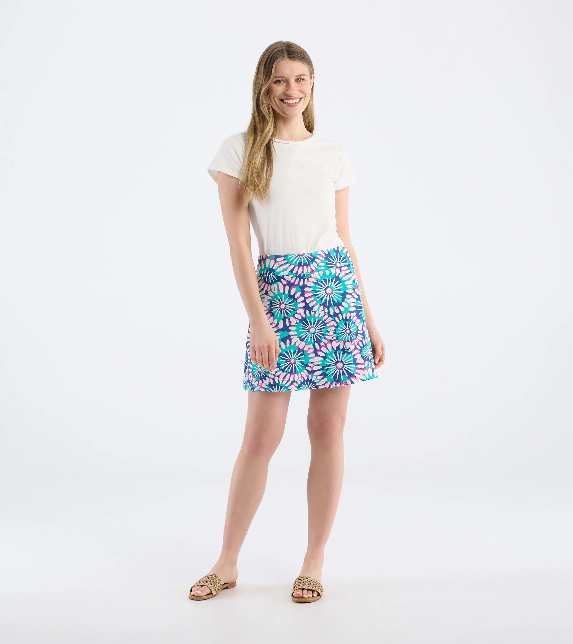 Women's Sundial Mandala Skort - Image 3