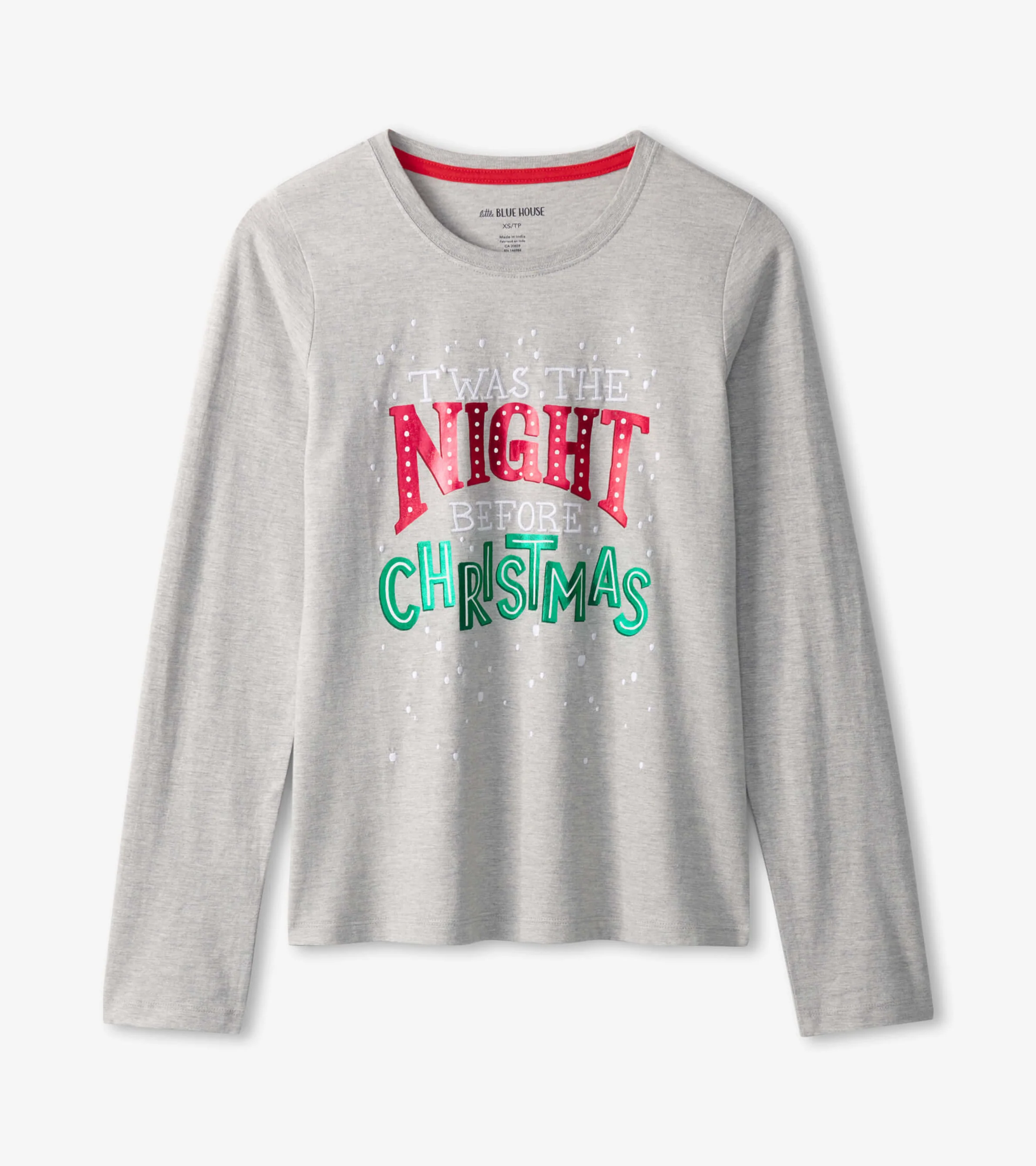 Women's Twas The Night Before Christmas Long Sleeve T-Shirt - Image 2