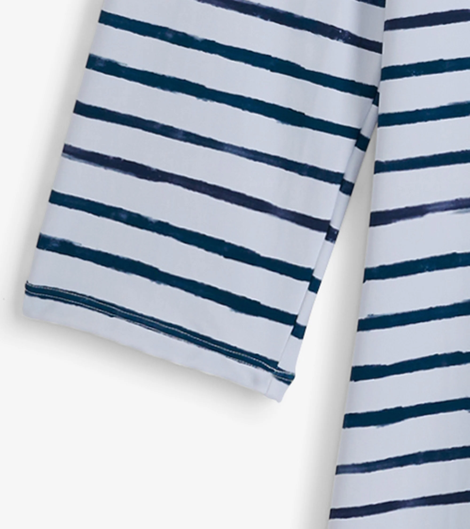 Women's Watercolor Stripes Seaside Beach Dress - Image 6