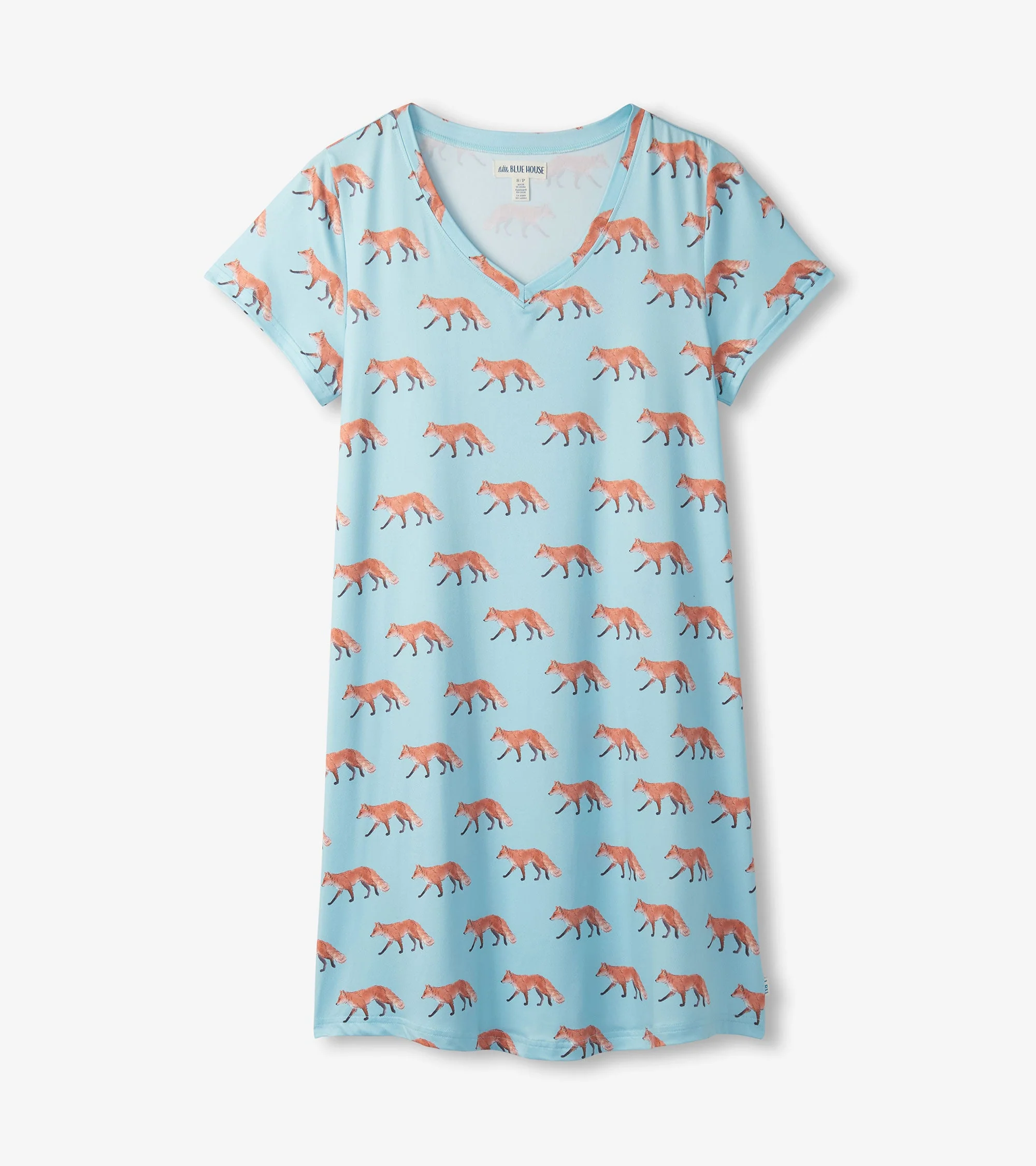 Women's Watercolour Foxes Nightdress - Image 2