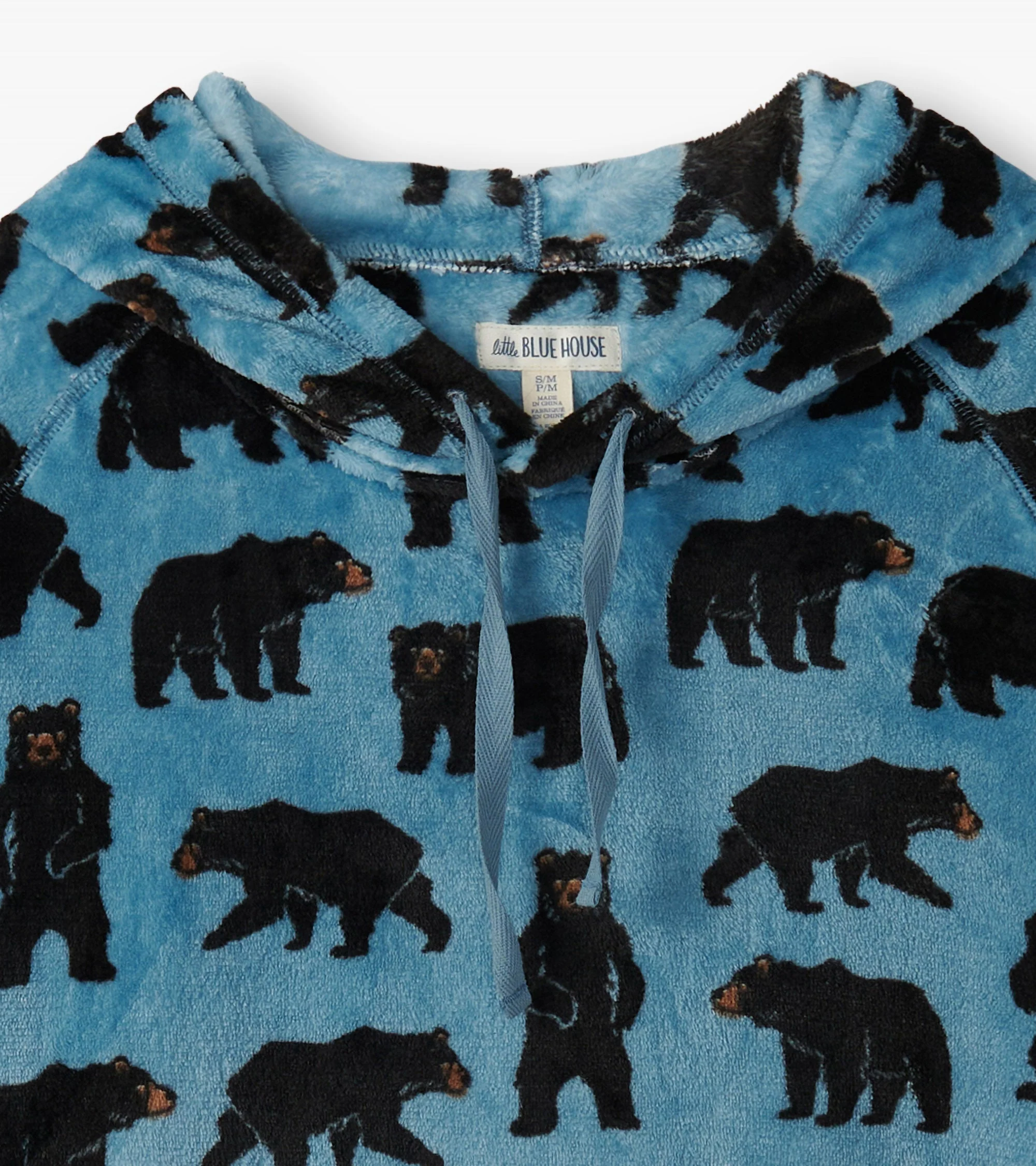 Women's Wild Bears Oversized Fleece Hoodie - Image 5