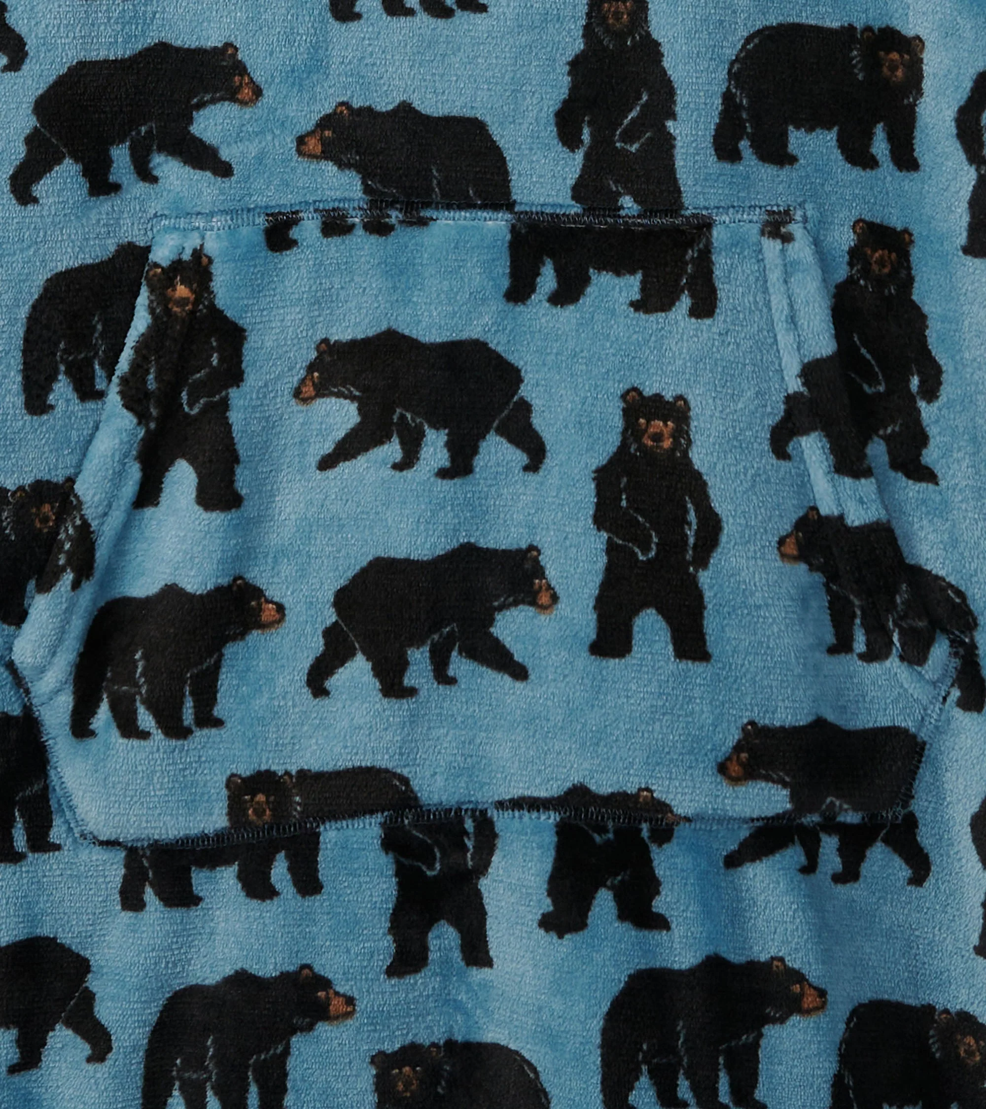 Women's Wild Bears Oversized Fleece Hoodie - Image 6
