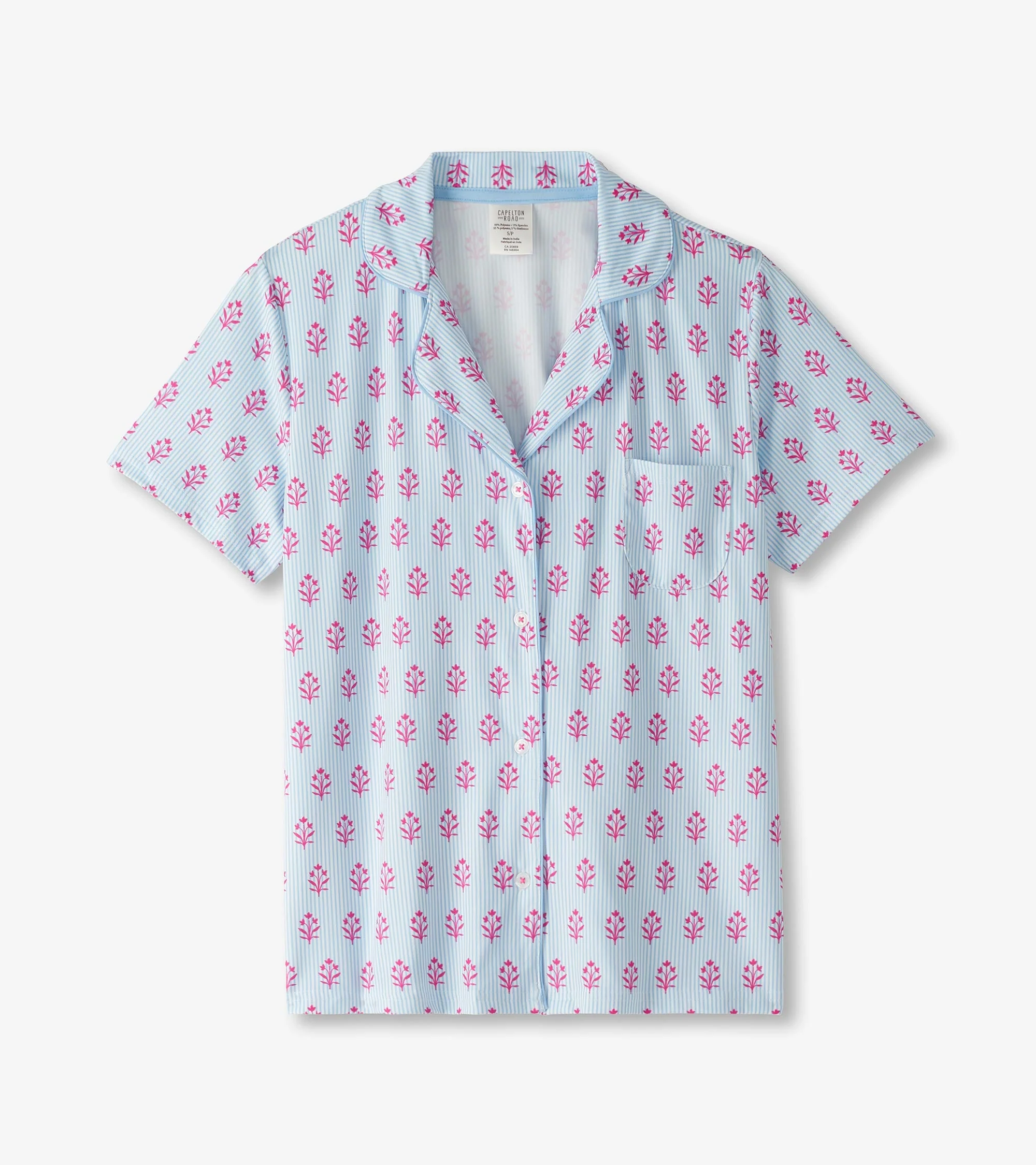 Women's Wild Flowers Short Pajama Set - Image 4