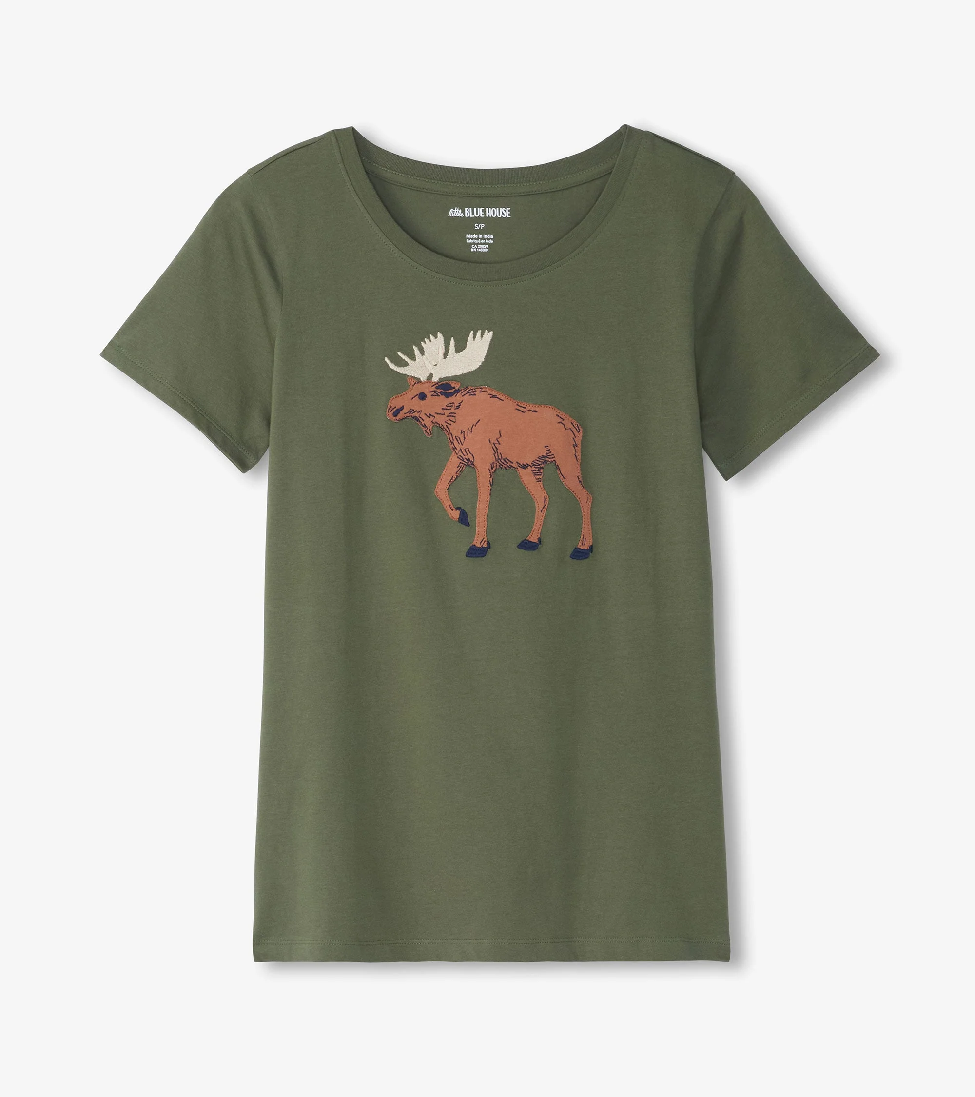 Women's Wild Moose Pajama T-Shirt - Image 2