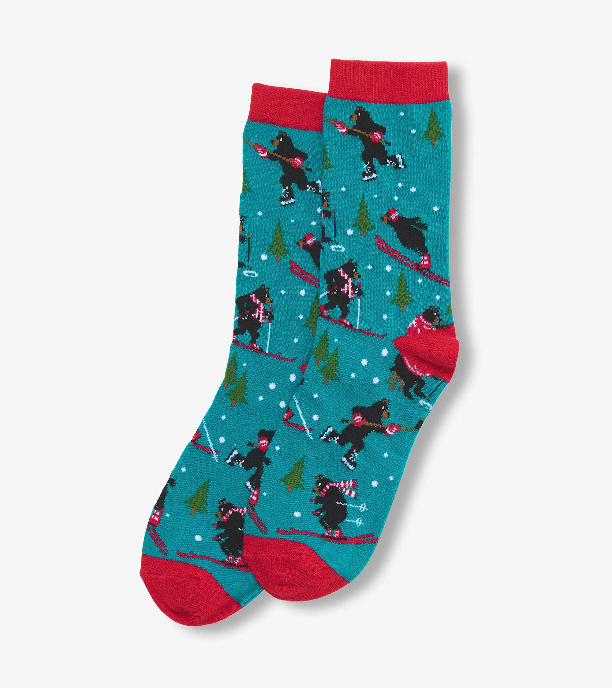 Women's Wild Winter Crew Socks - Image 2