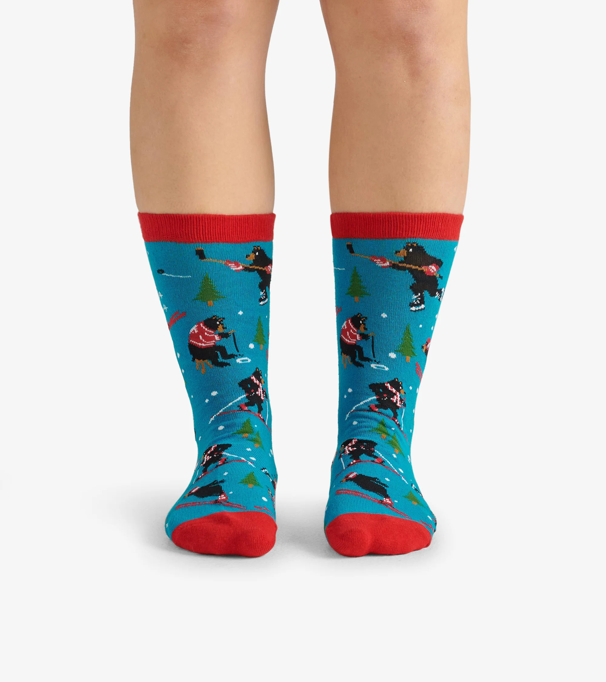 Women's Wild Winter Crew Socks - Image 3