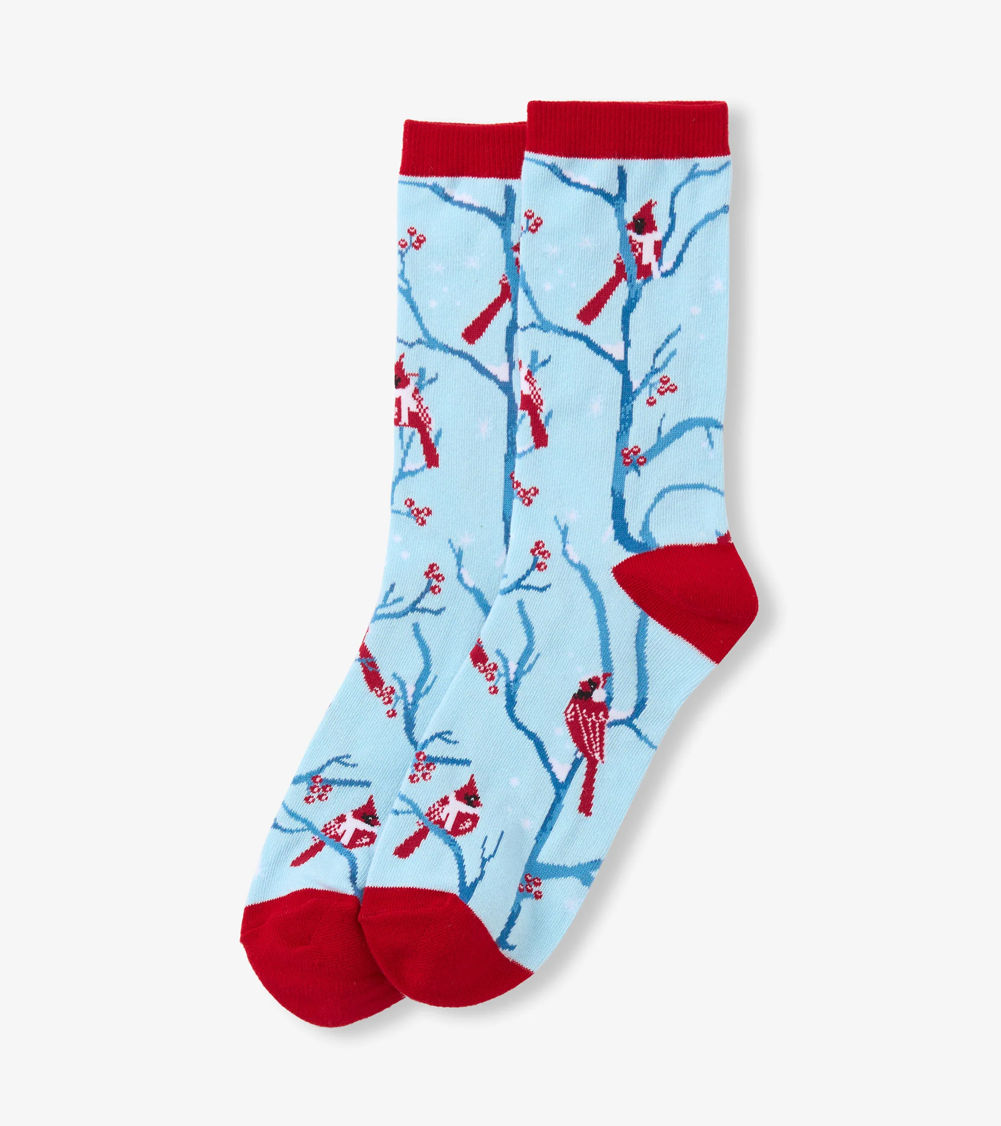 Women's Winter Cardinals Crew Socks