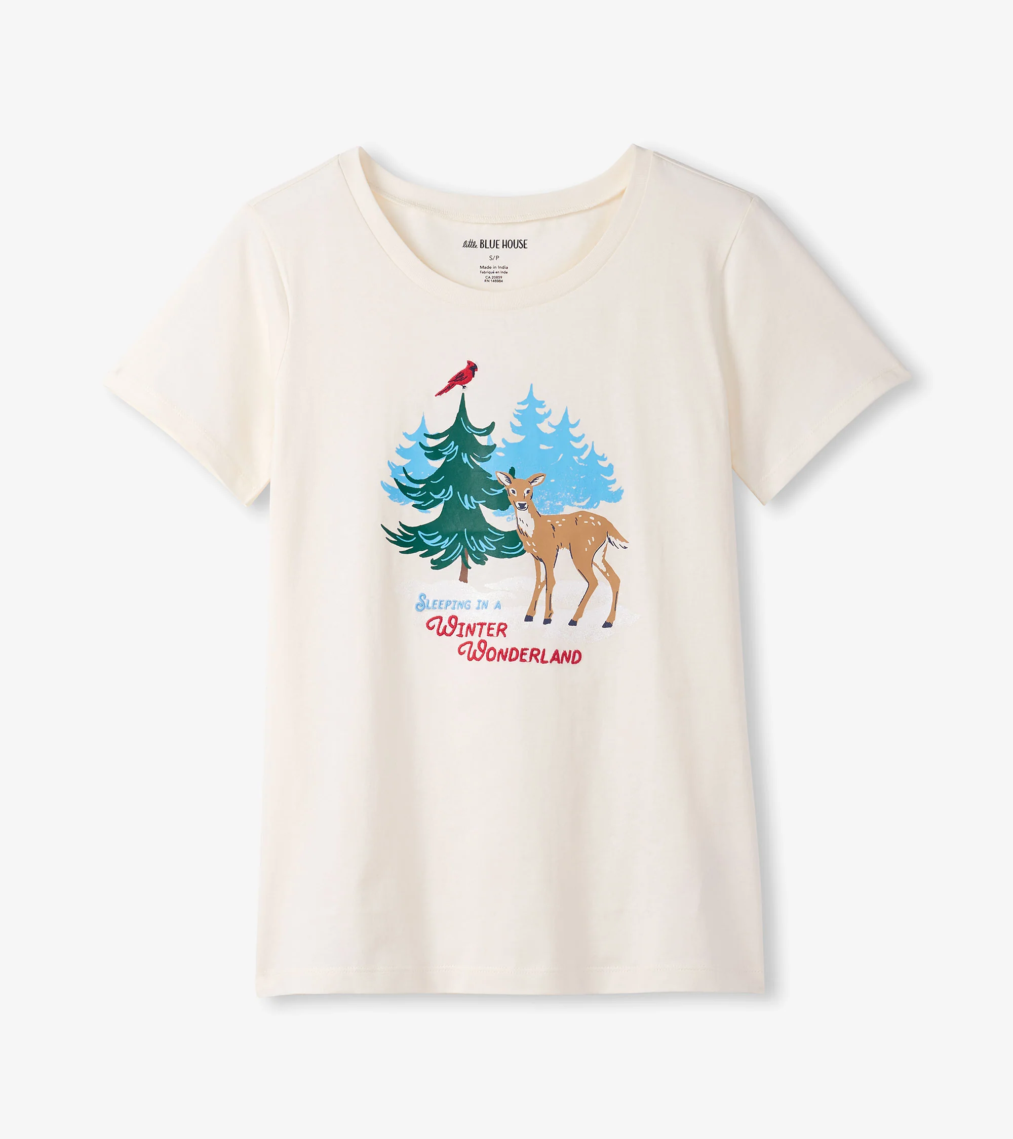 Women's Winter Wonderland Pajama T-Shirt - Image 2