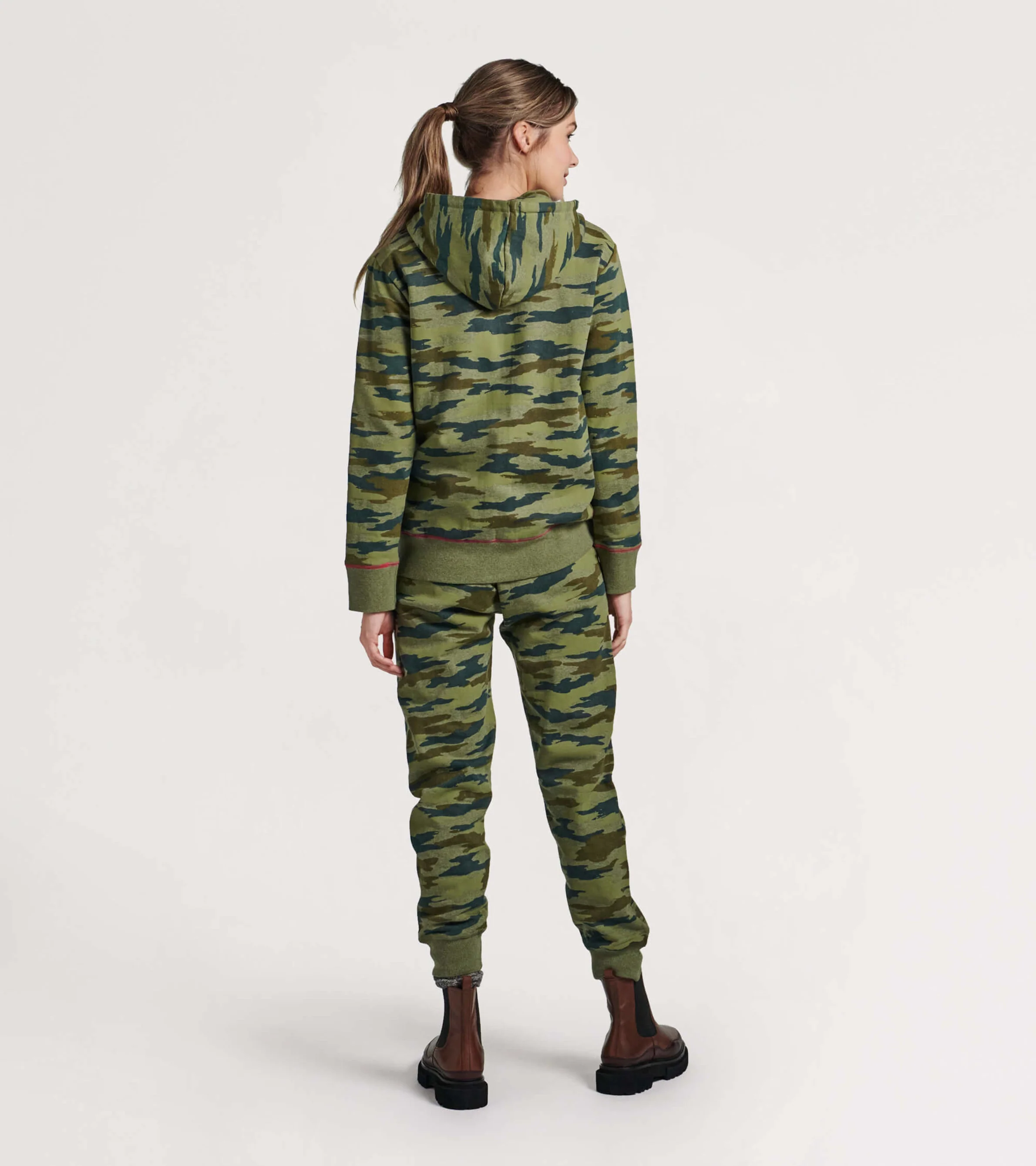 Woodland Camo Women's Heritage Full Zip Hoodie - Image 3